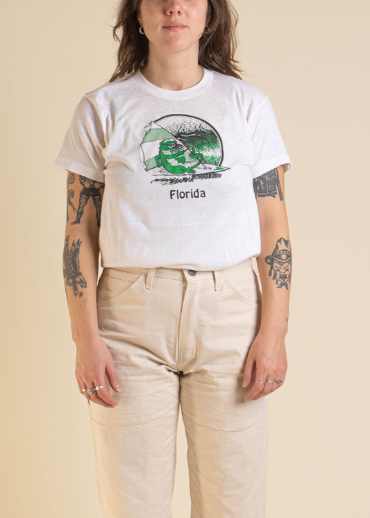 1980s Florida Souvenir T-Shirt Size S/M