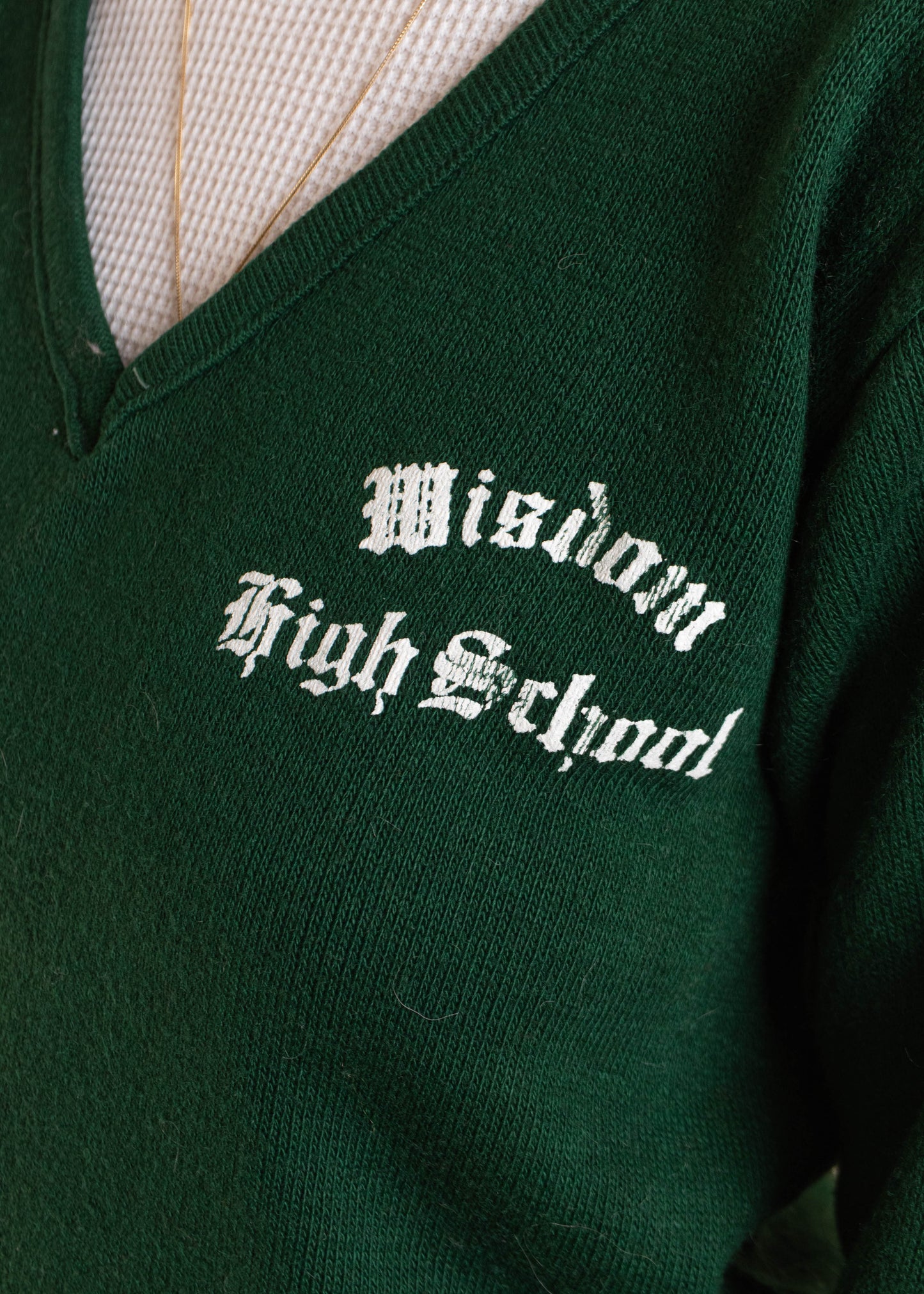 1980s Wisdom High School Pullover Sweater Size XS/S