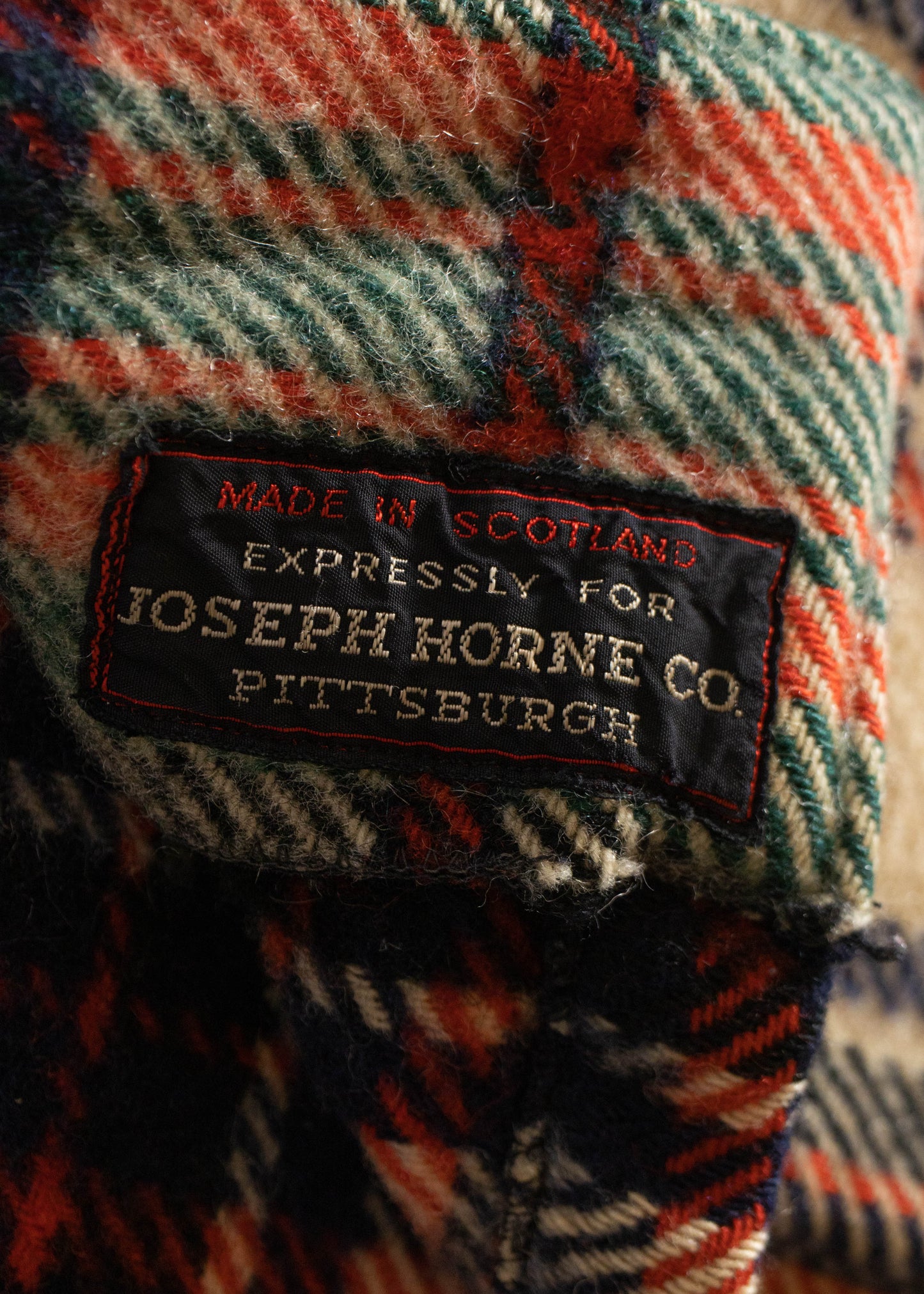 1970s Joseph Horne Co. Wool Flannel Jacket Size M/L