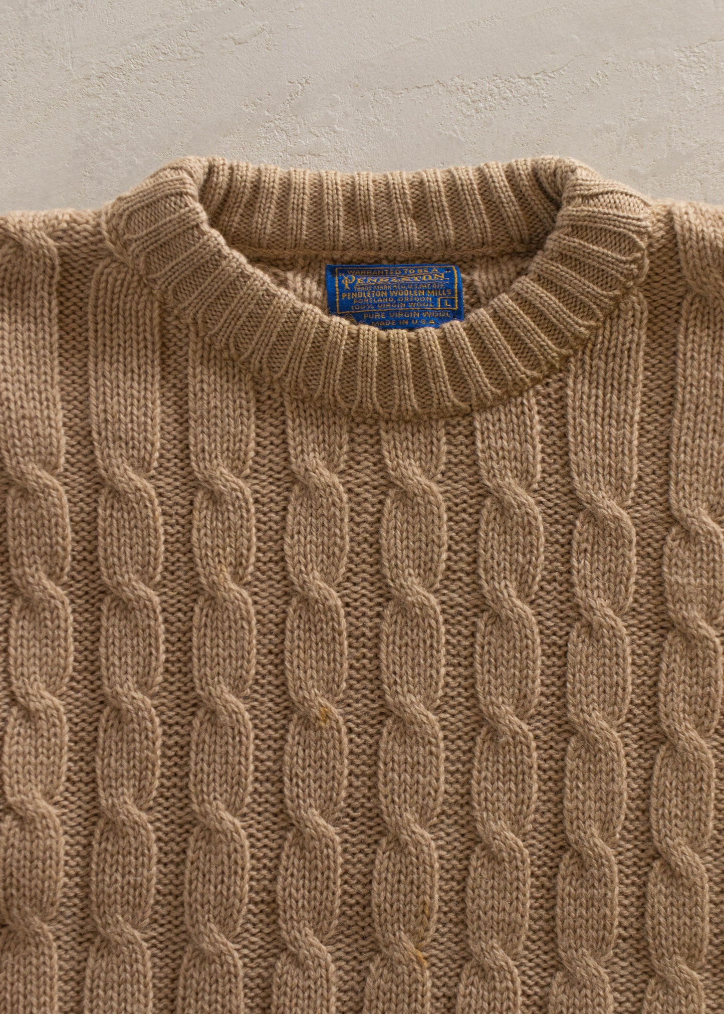 1980s Pendleton Wool Pullover Sweater Size M/L