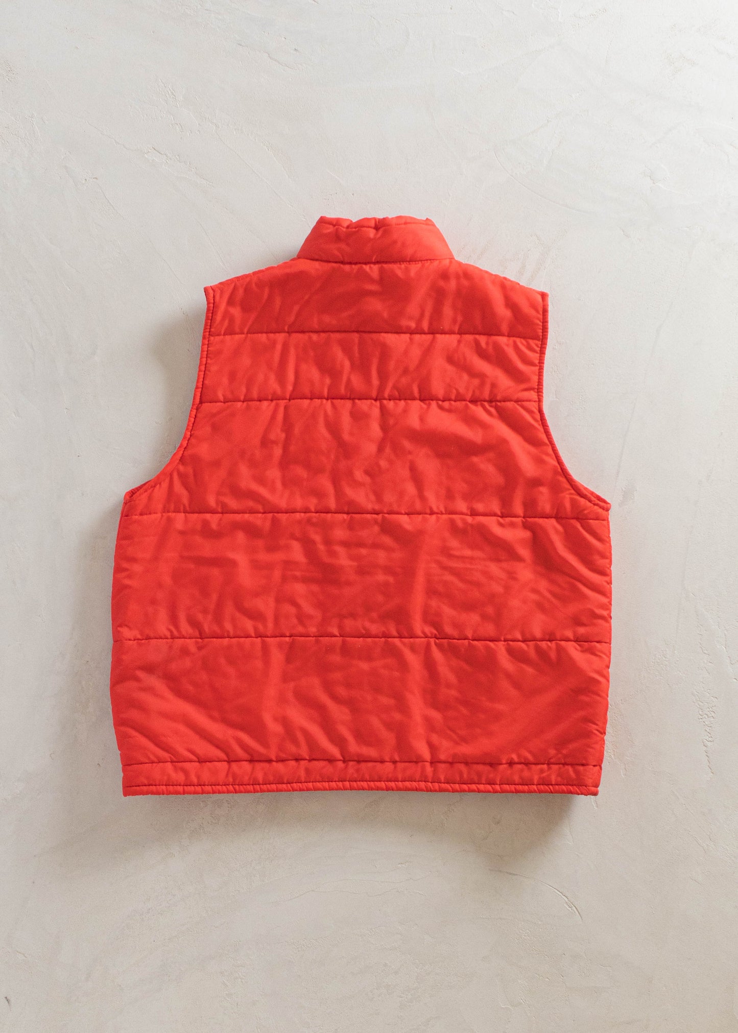1970s Tuf Topper Quilted Nylon Vest Size M/L