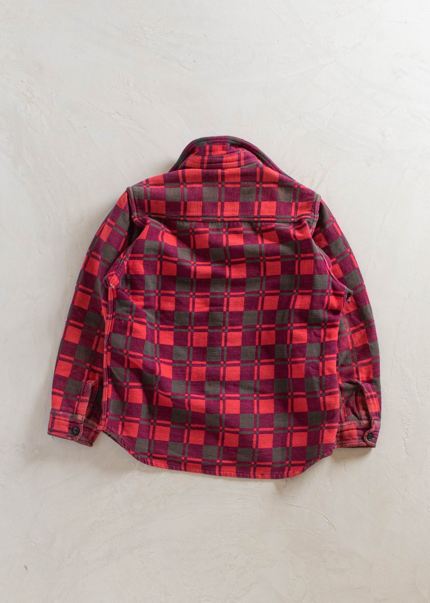 1980s Champion Flannel Button Up Shirt Size S/M