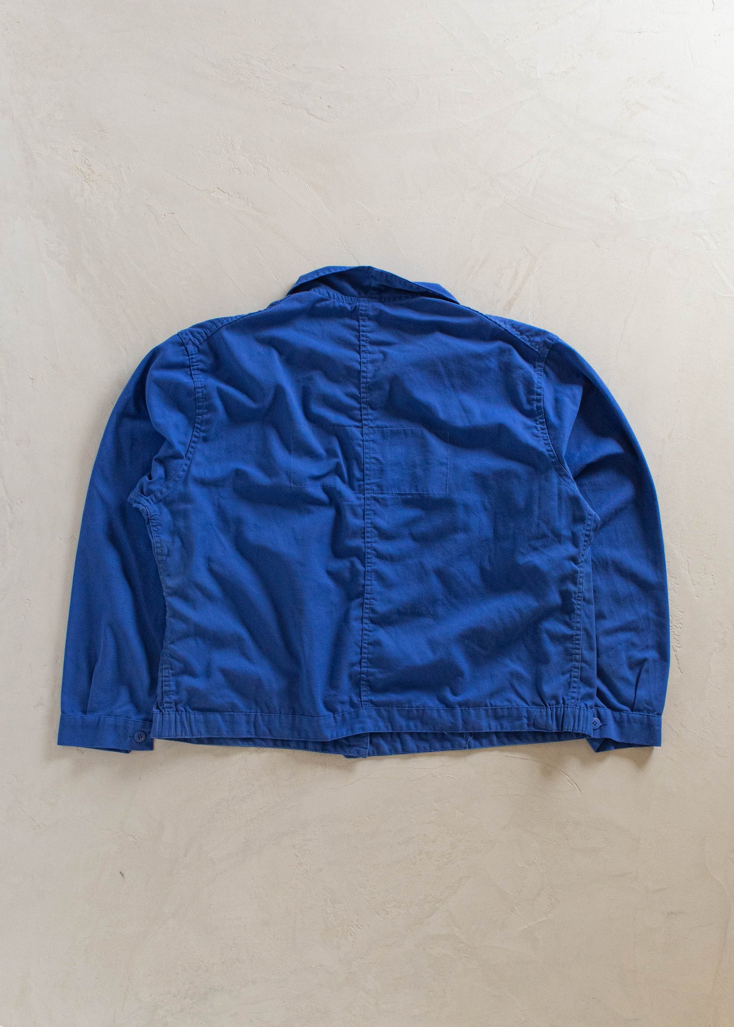1980s Tergal European Workwear Zip Up Chore Jacket Size 2XL/3XL