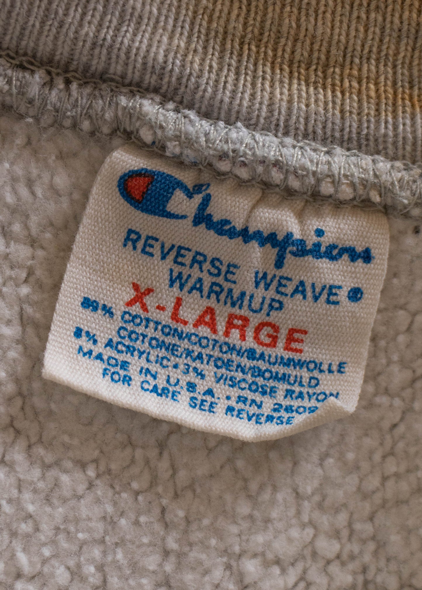 1980s Champion Reverse Weave Virginia Souvenir Sweatshirt Size M/L