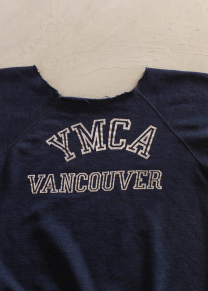 1980s YMCA Vancouver Souvenir Raglan Sweatshirt Size S/M