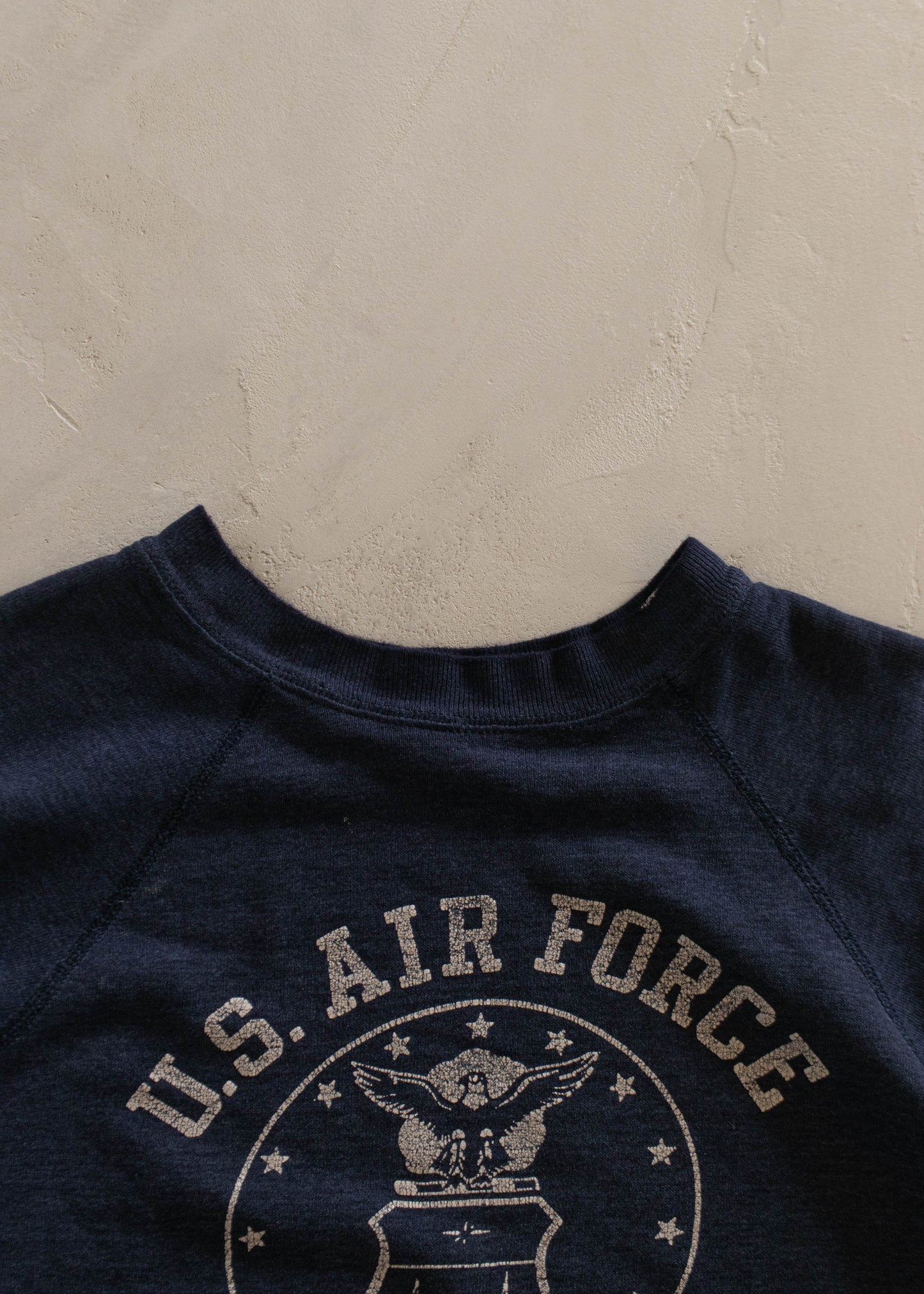 1980s U.S Airforce Raglan Sweatshirt Size XS/S