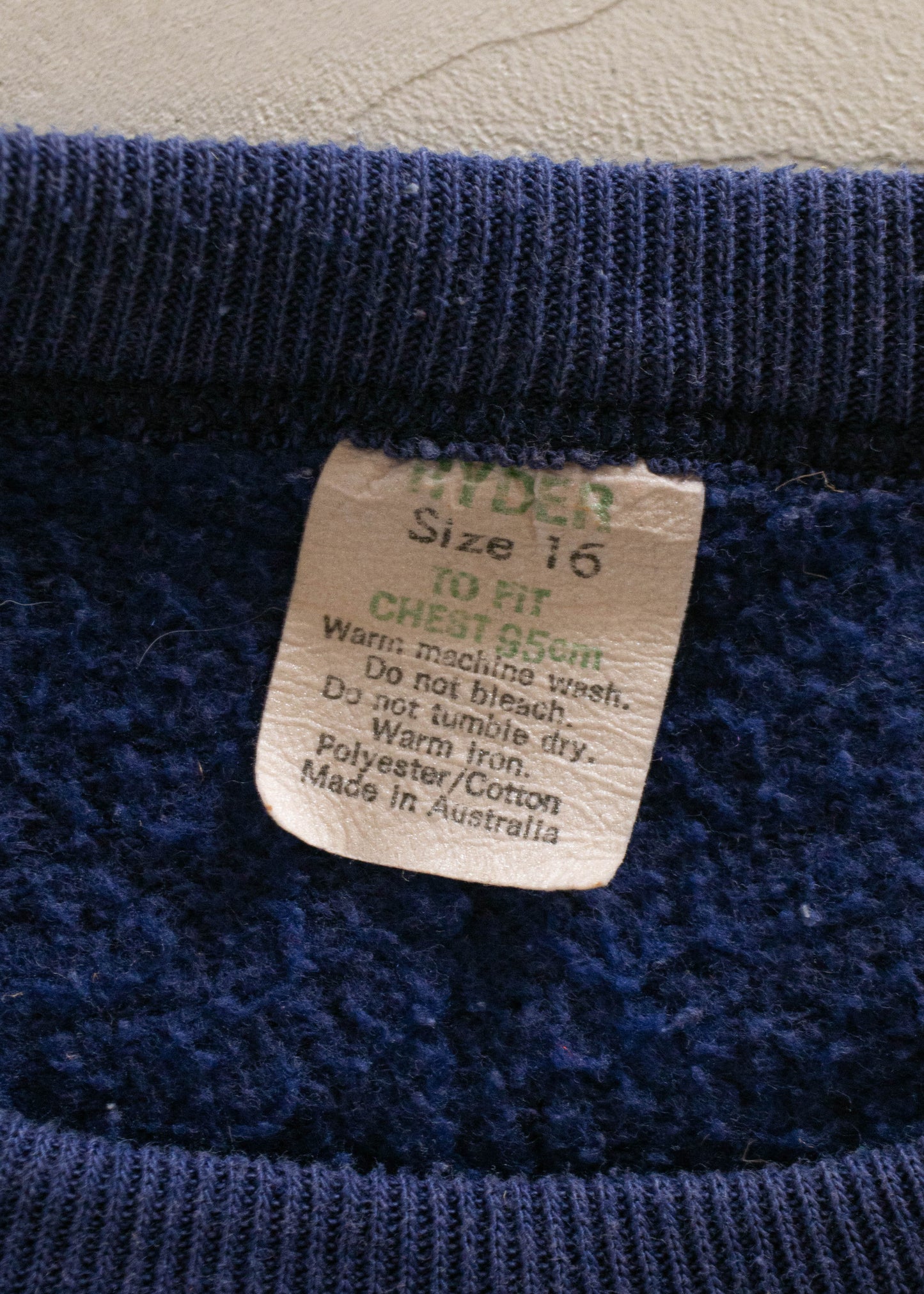 1980s Ryder Australia Souvenir Raglan Sweatshirt Size S/M
