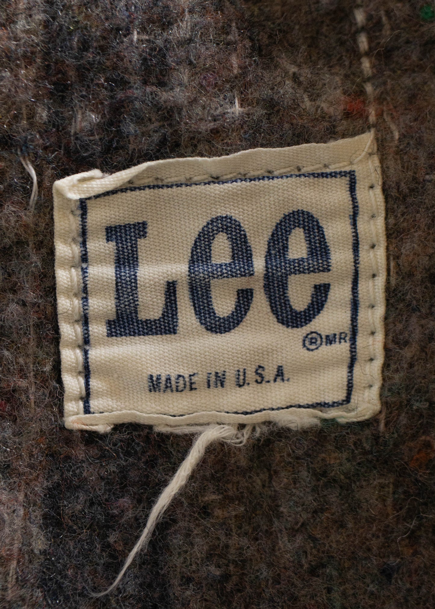 1970s Lee Blanket Lined Denim Chore Coat Size XL/2XL