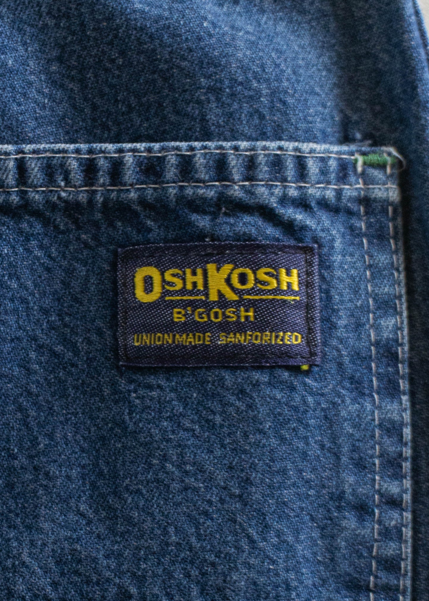 1970s Union Made OshKosh Denim Carpenter Pants Size Women's 42 Men's 44