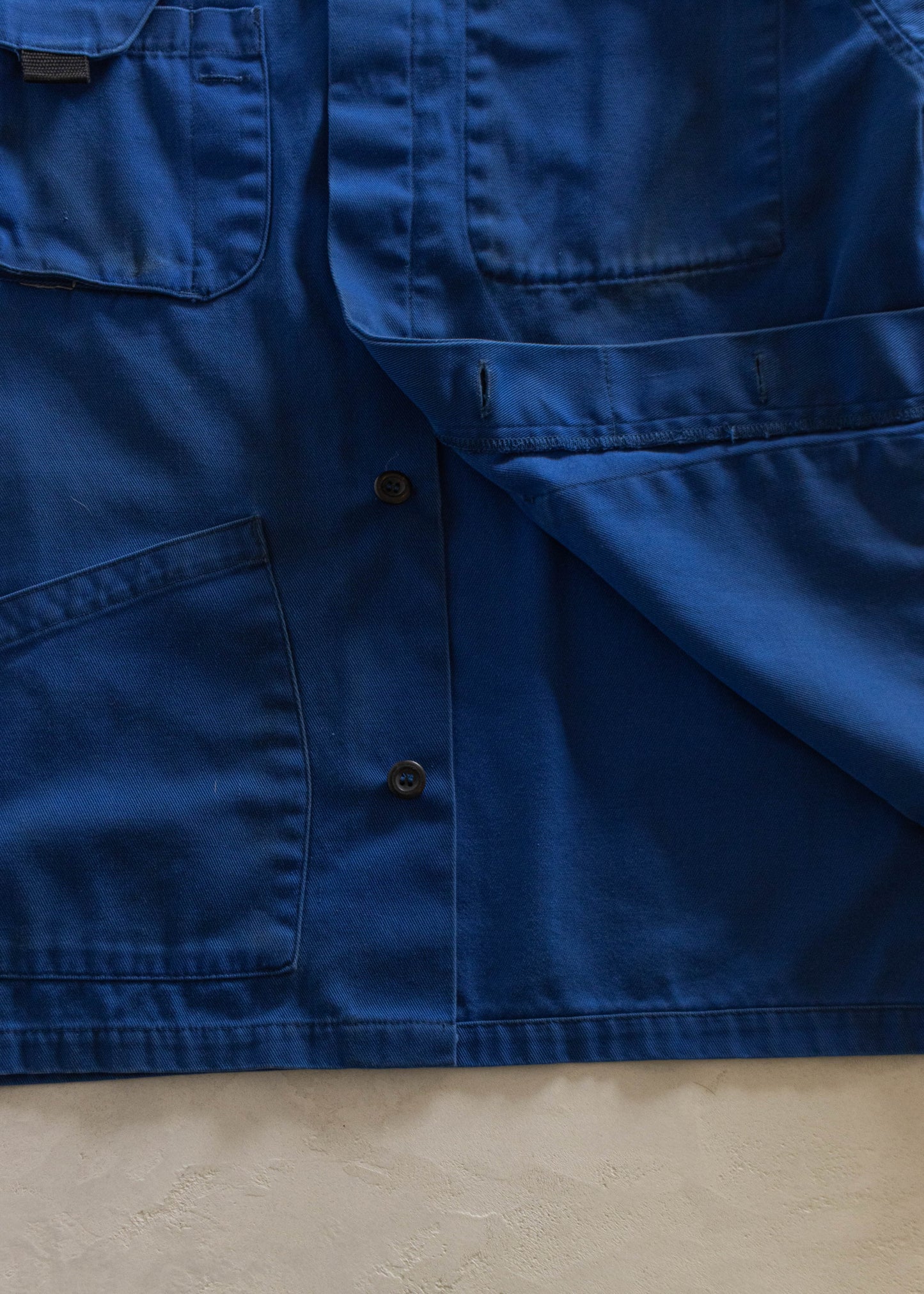 1980s French Workwear Chore Jacket Size M/L