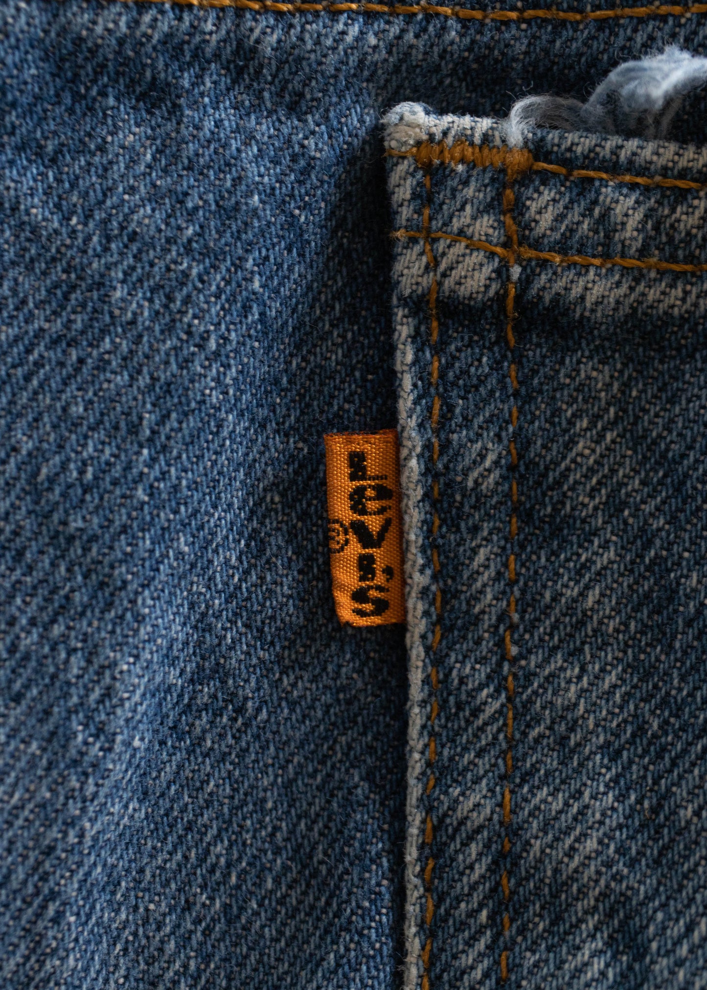 1980s Levi's Orange Tab Midwash Jeans Size Women's 30 Men's 32