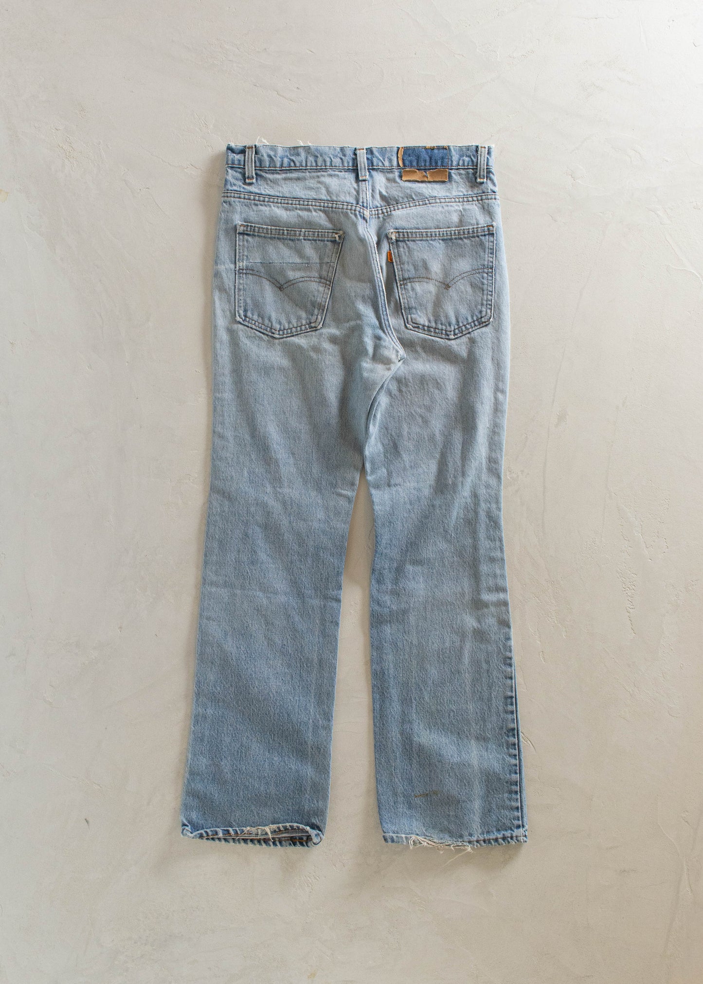 1980s Levi's Orange Tab Lightwash Jeans Size Women's 29 Men's 32