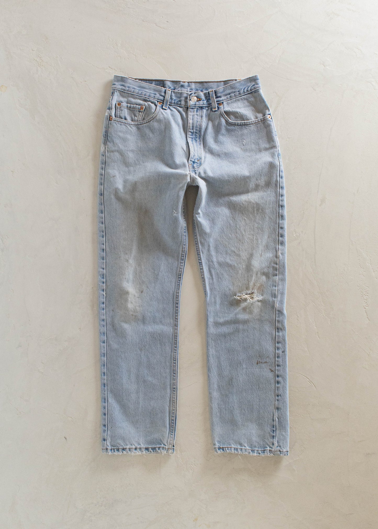 1980s Levi's 505 Lightwash Jeans Size Women's 29 Men's 32