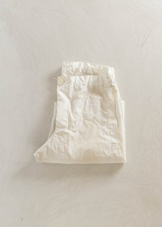 1990s Canadian Military Snow Camo Parachute Pants Size M/L