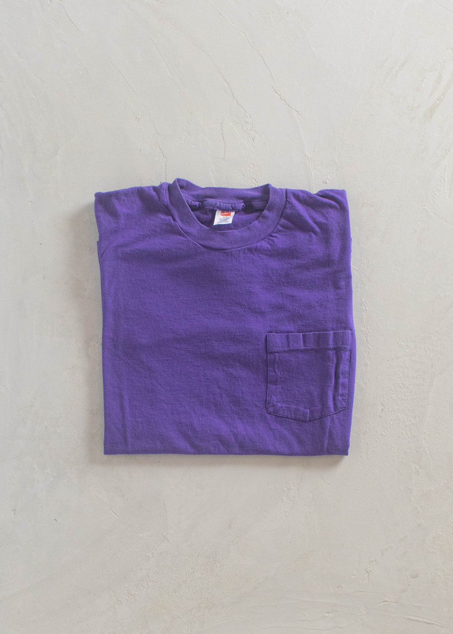 1980s Hanes Selvedge Pocket T-Shirt Size S/M