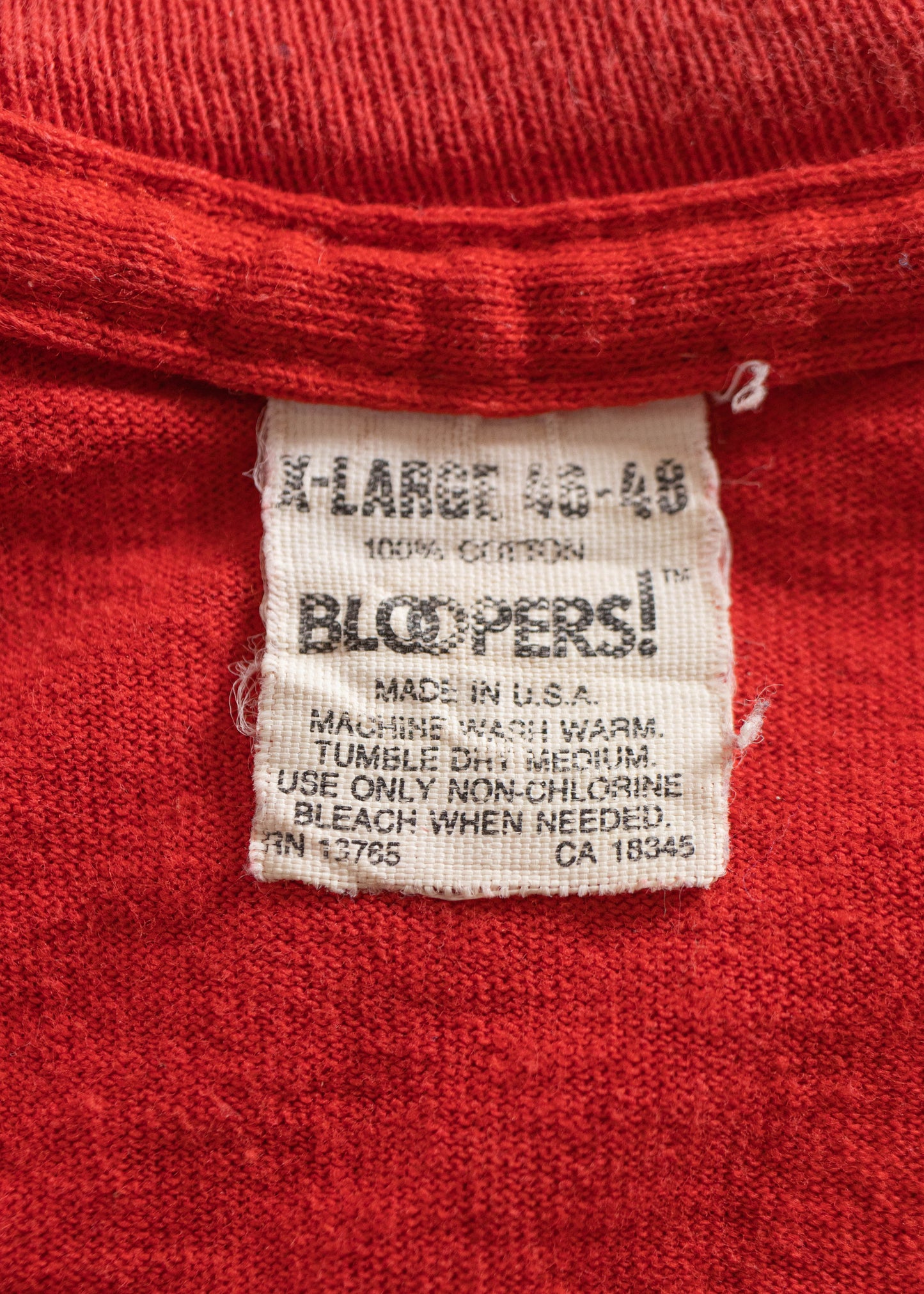 1980s Bloopers Selvedge Pocket T-Shirt Size M/L
