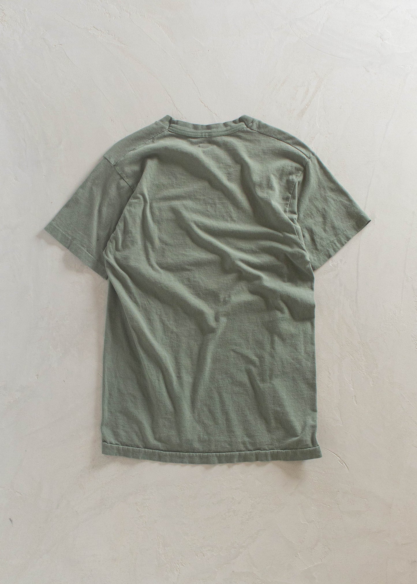 1980s Fruit of the Loom Selvedge Pocket T-Shirt Size S/M