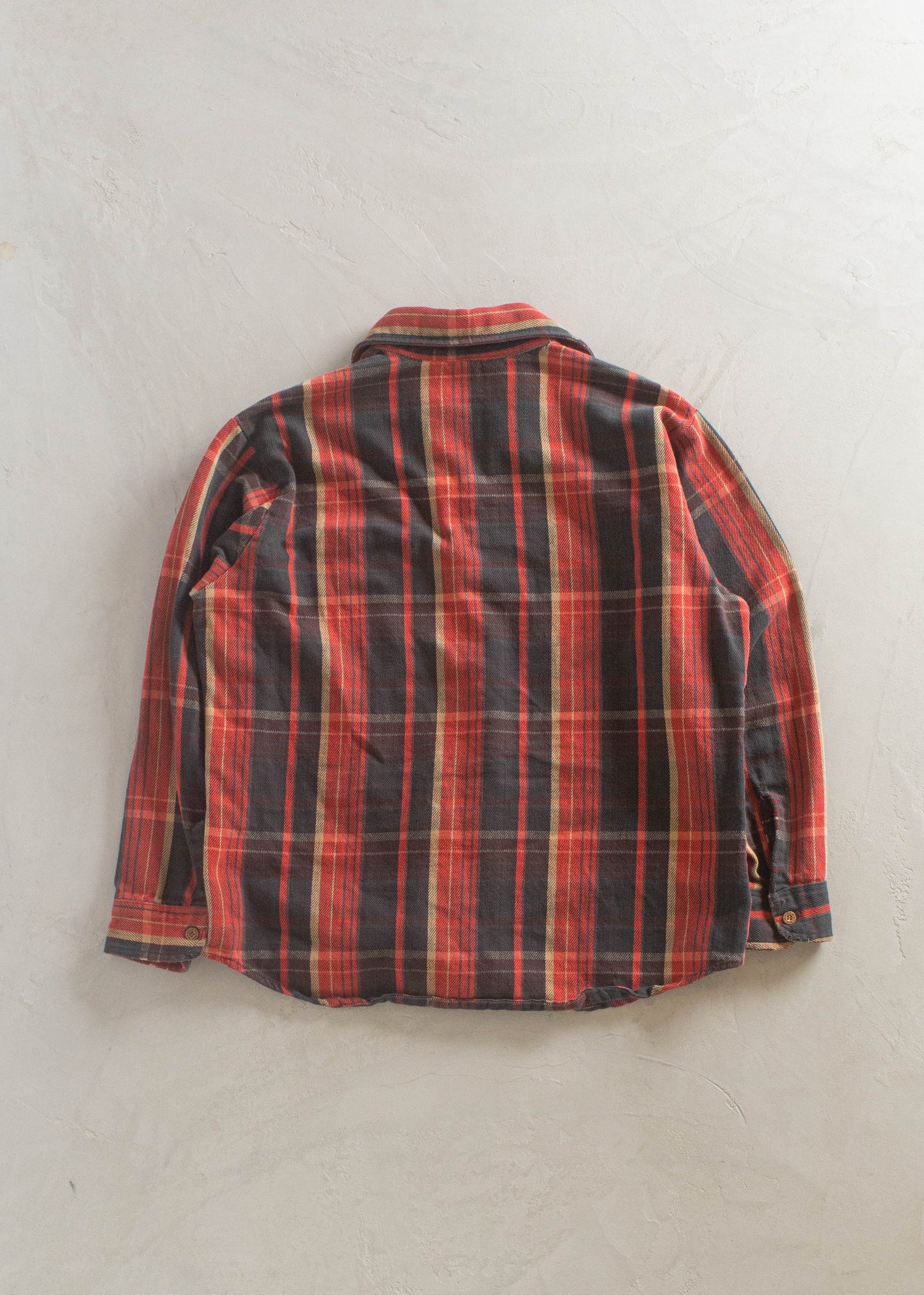 1970s Big Mac Cotton Flannel Button Up Shirt Size M/L