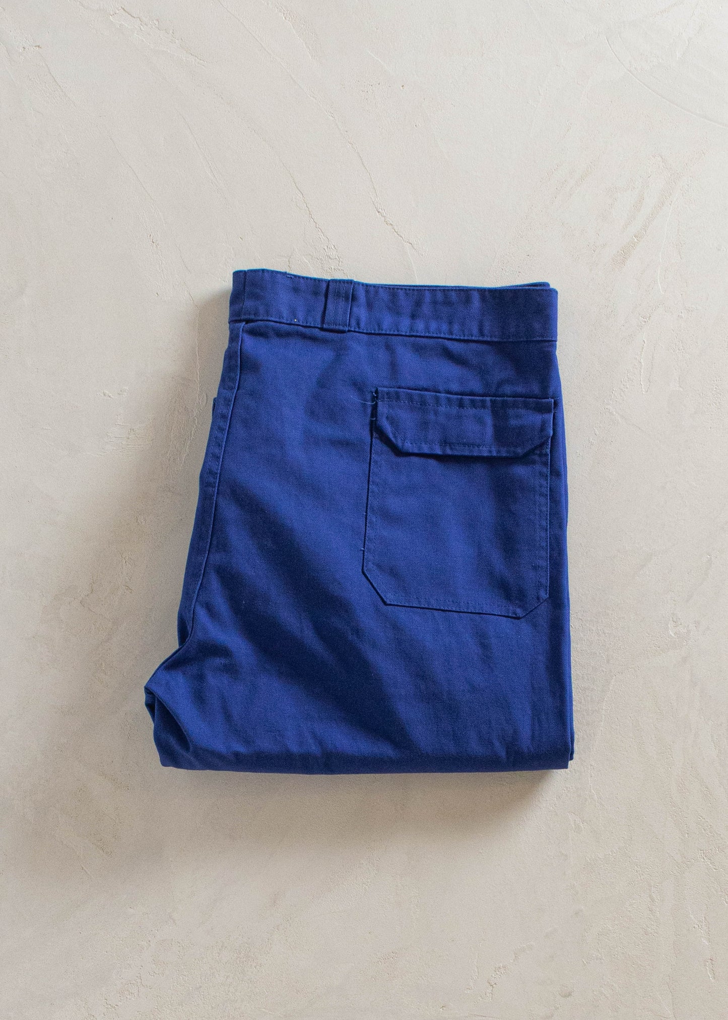 1980s Macober French Workwear Chore Pants Size Women's 40 Men's 42