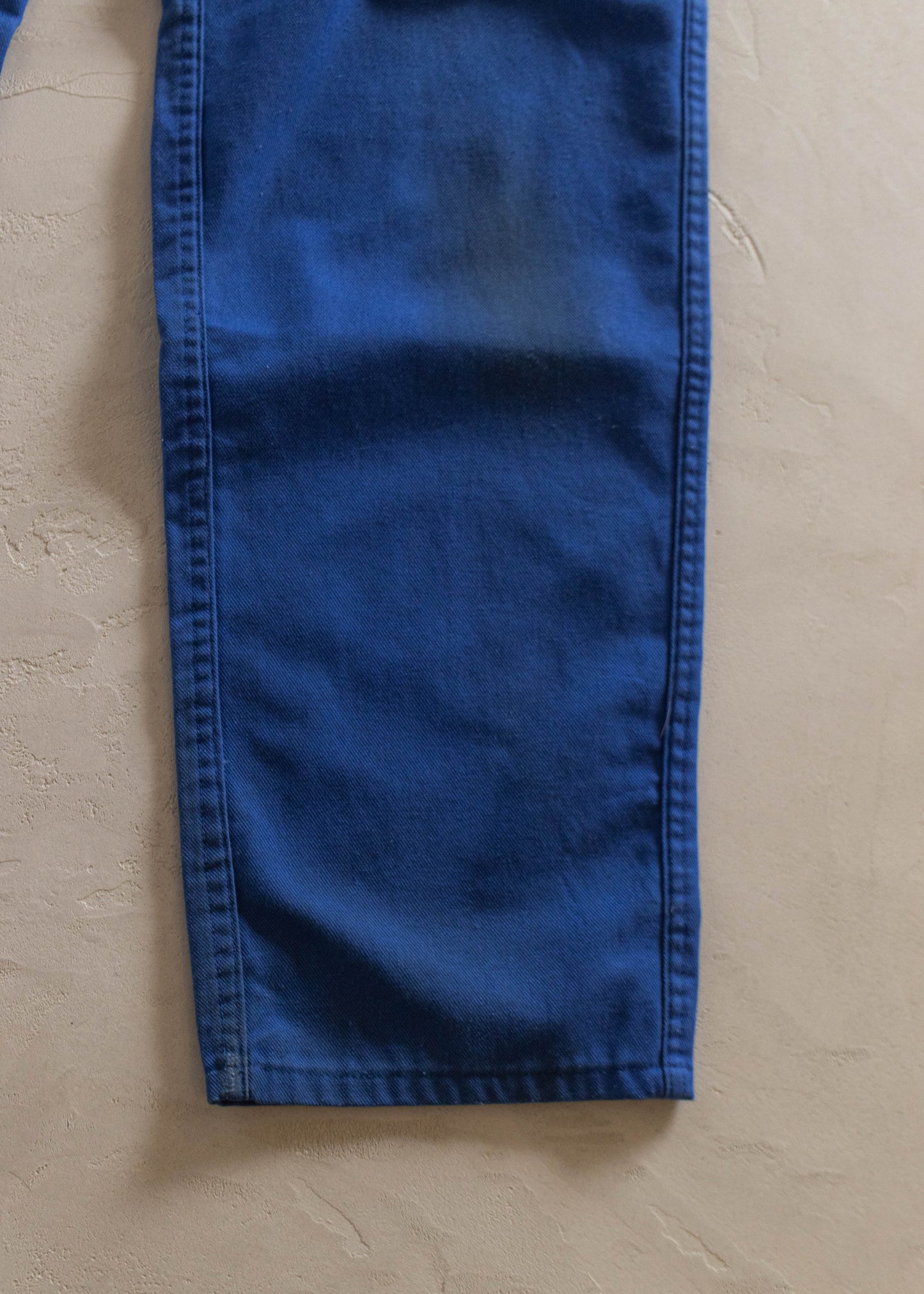 1980s L'ideal French Workwear Chore Pants Size Women's 30 Men's 32