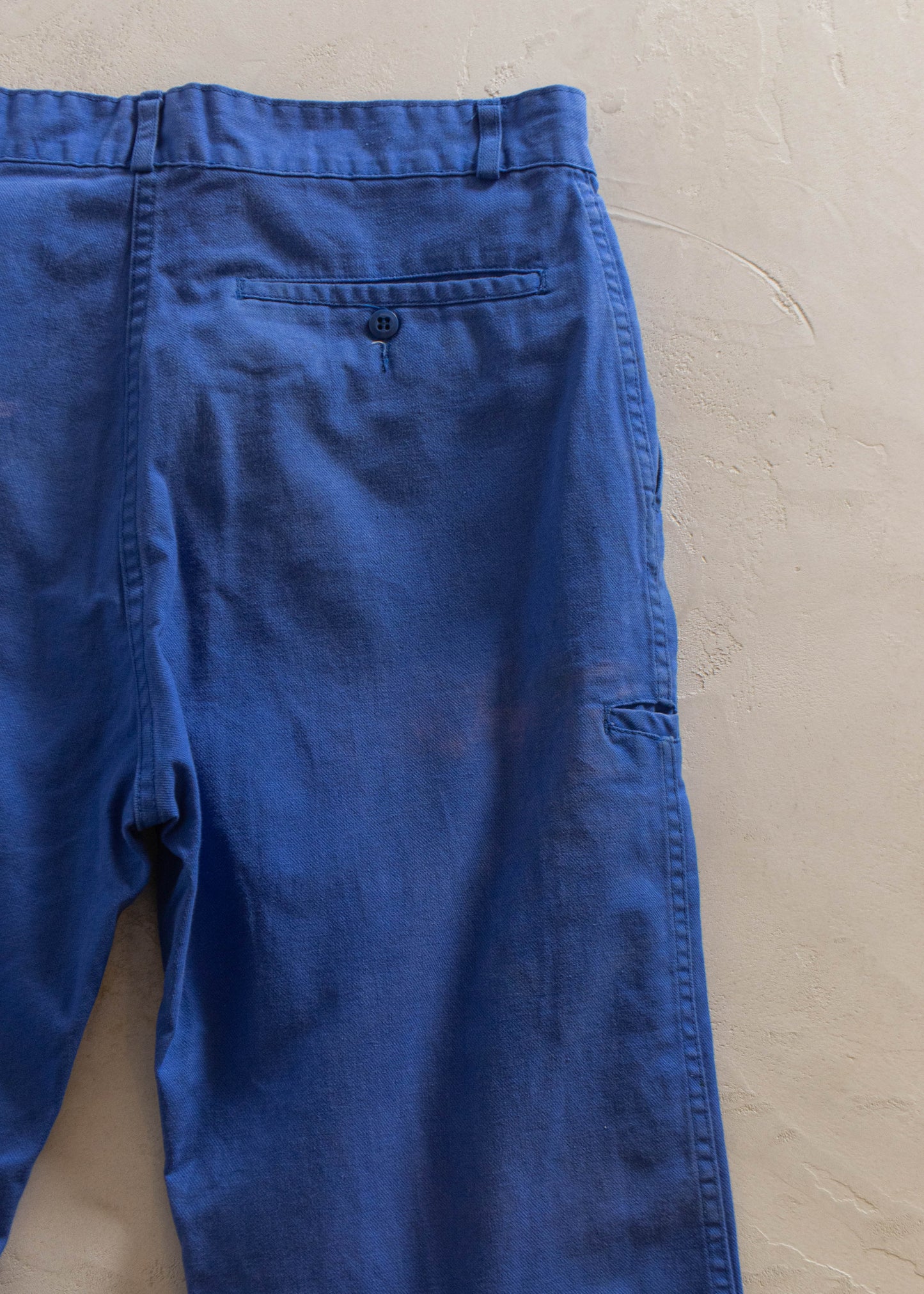 1980s Adolphe Lafont French Workwear Chore Pants Size Women's 31 Men's 33