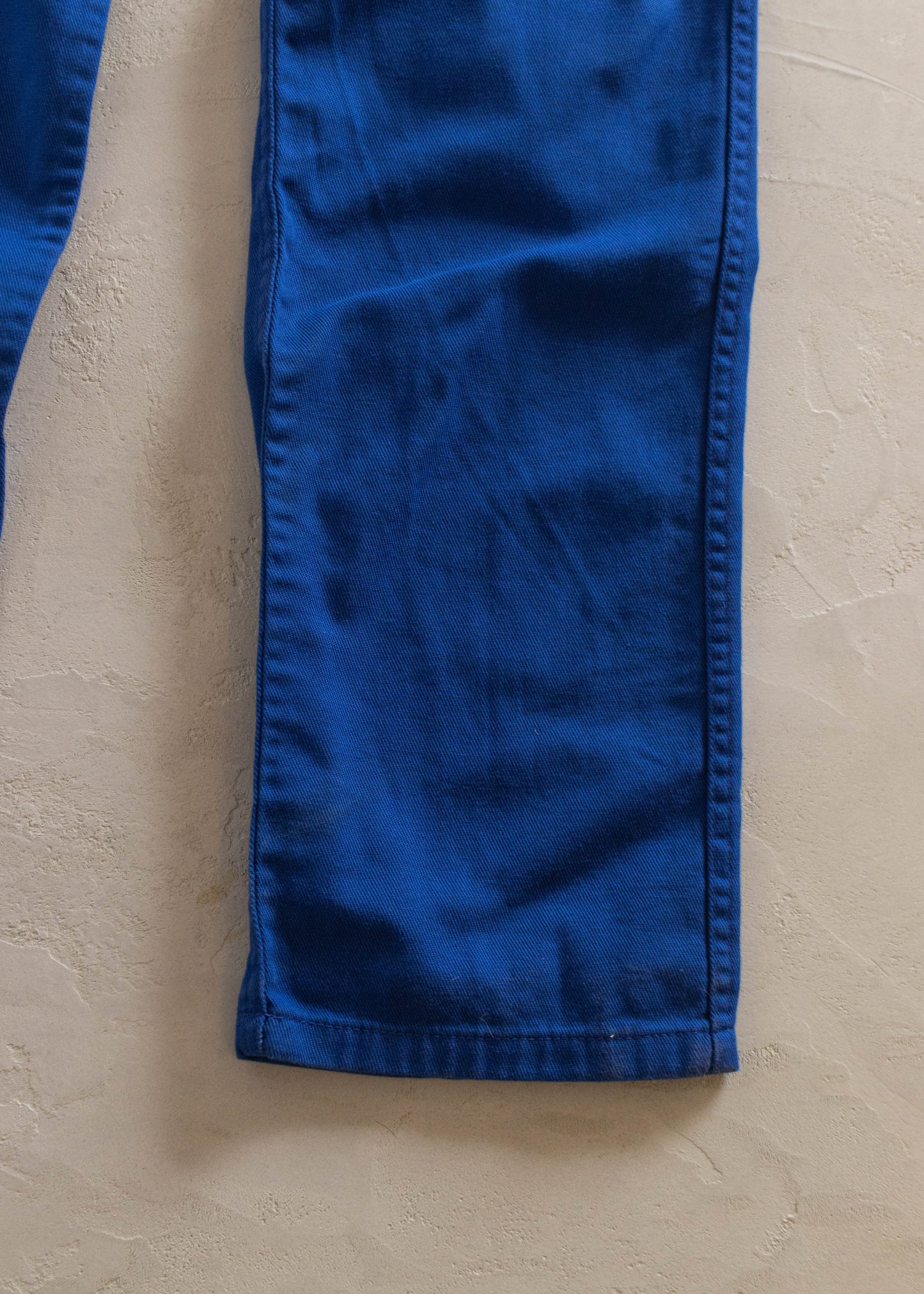 1980s Cepovett French Workwear Chore Pants Size Women's 30 Men's 32