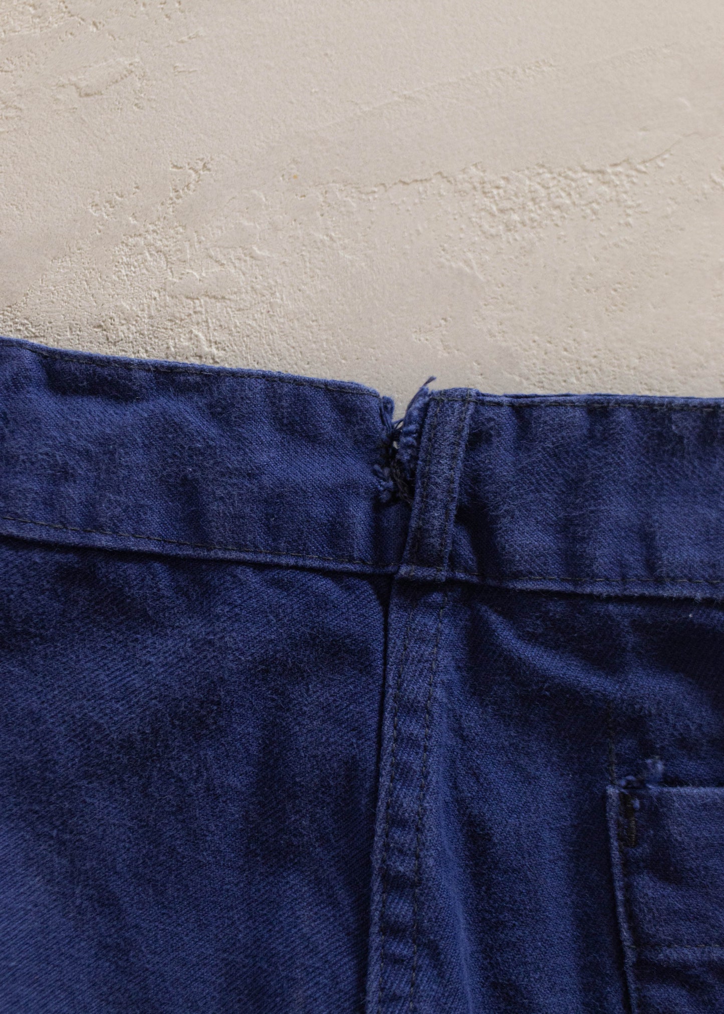 1980s French Workwear Chore Pants Size Women's 40 Men's 42
