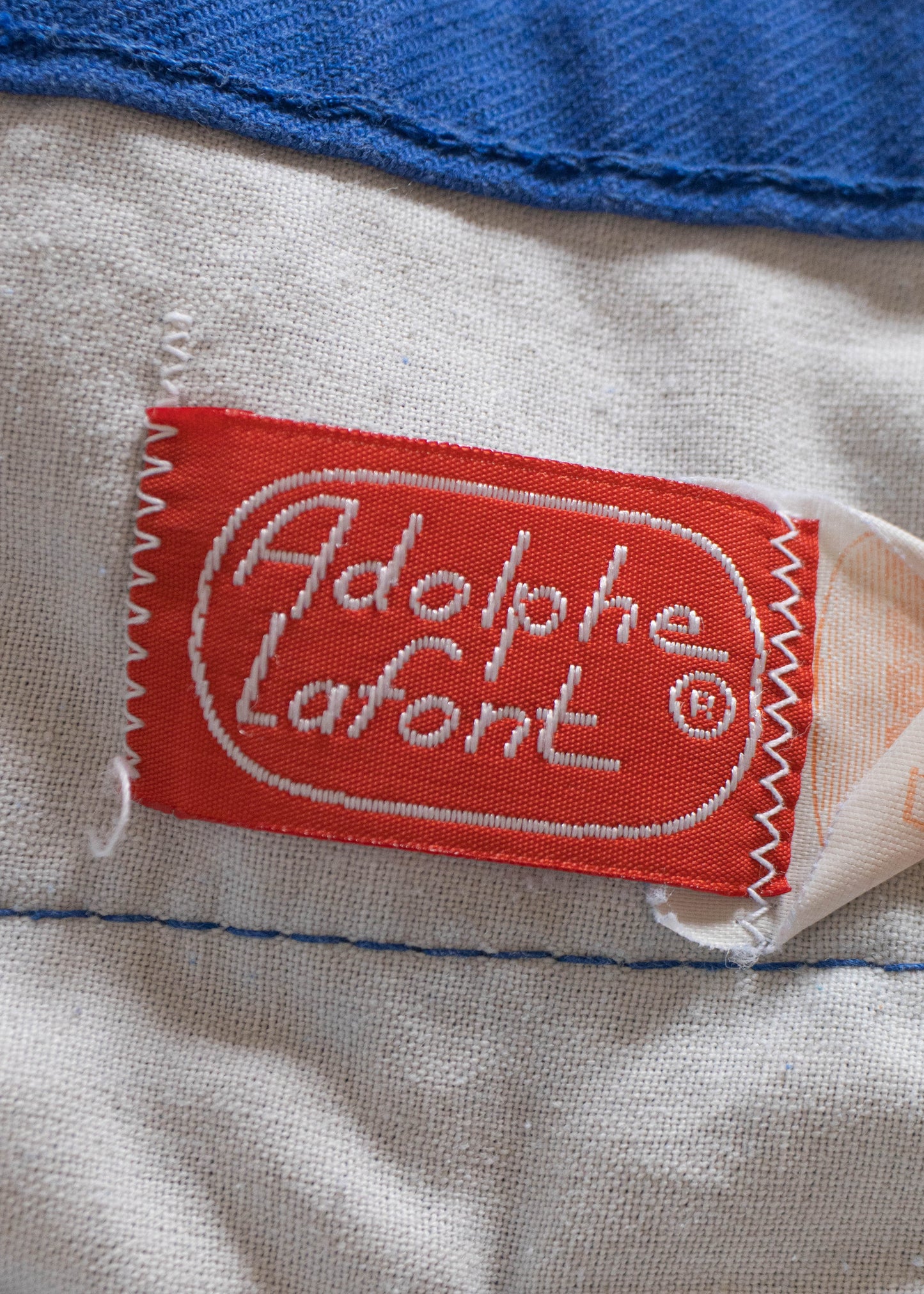 1980s Adolphe Lafont French Workwear Chore Pants Size Women's 33 Men's 36