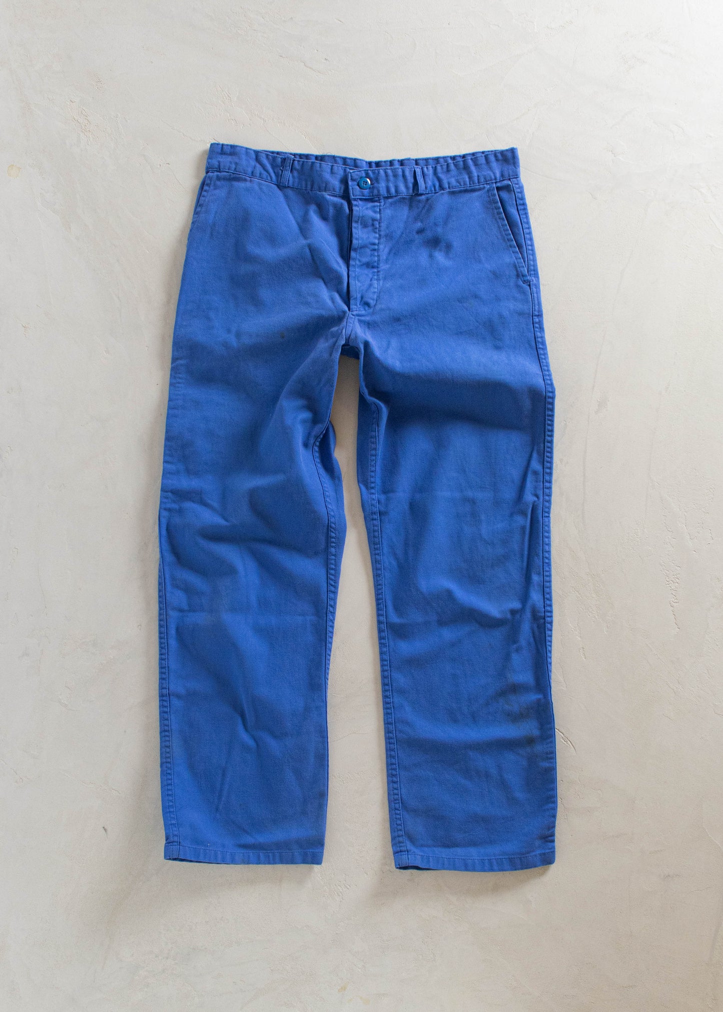 1980s Le Mineur French Workwear Chore Pants Size Women's 34 Men's 36