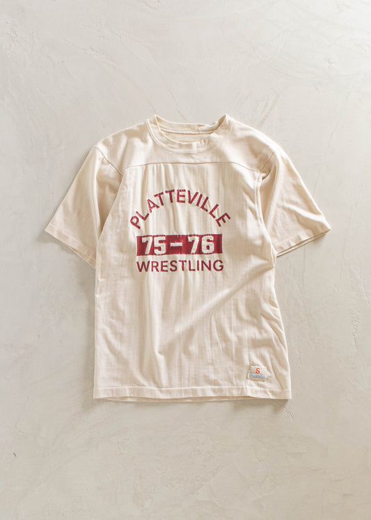 1970s Champion Platteville Wrestling Jersey Size S/M