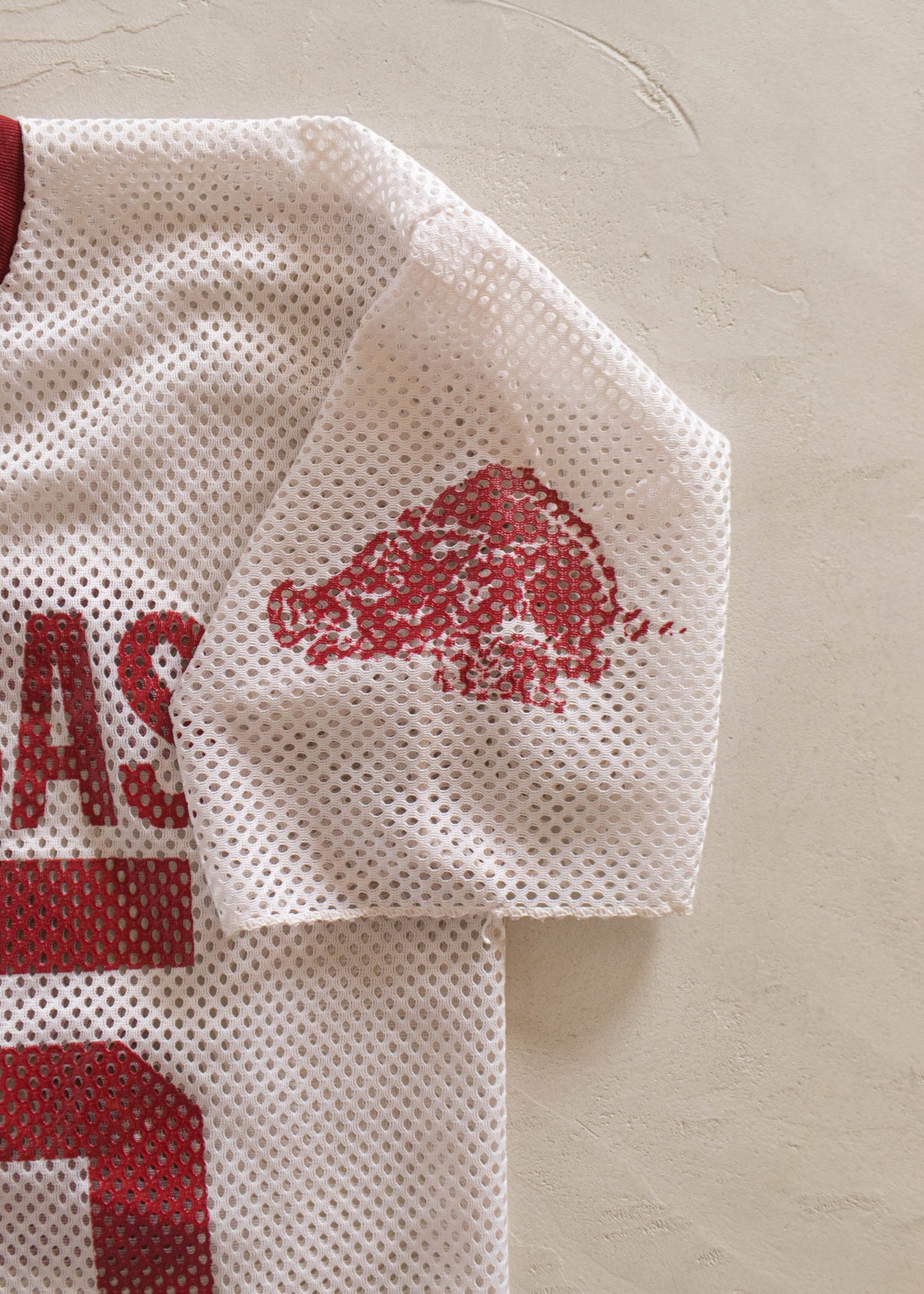 1980s Arkansas Mesh Sports Jersey Size M/L