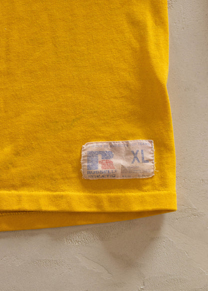 1980s Russel Athletic Botkins Trojans Long Sleeve Sport Jersey Size L/XL