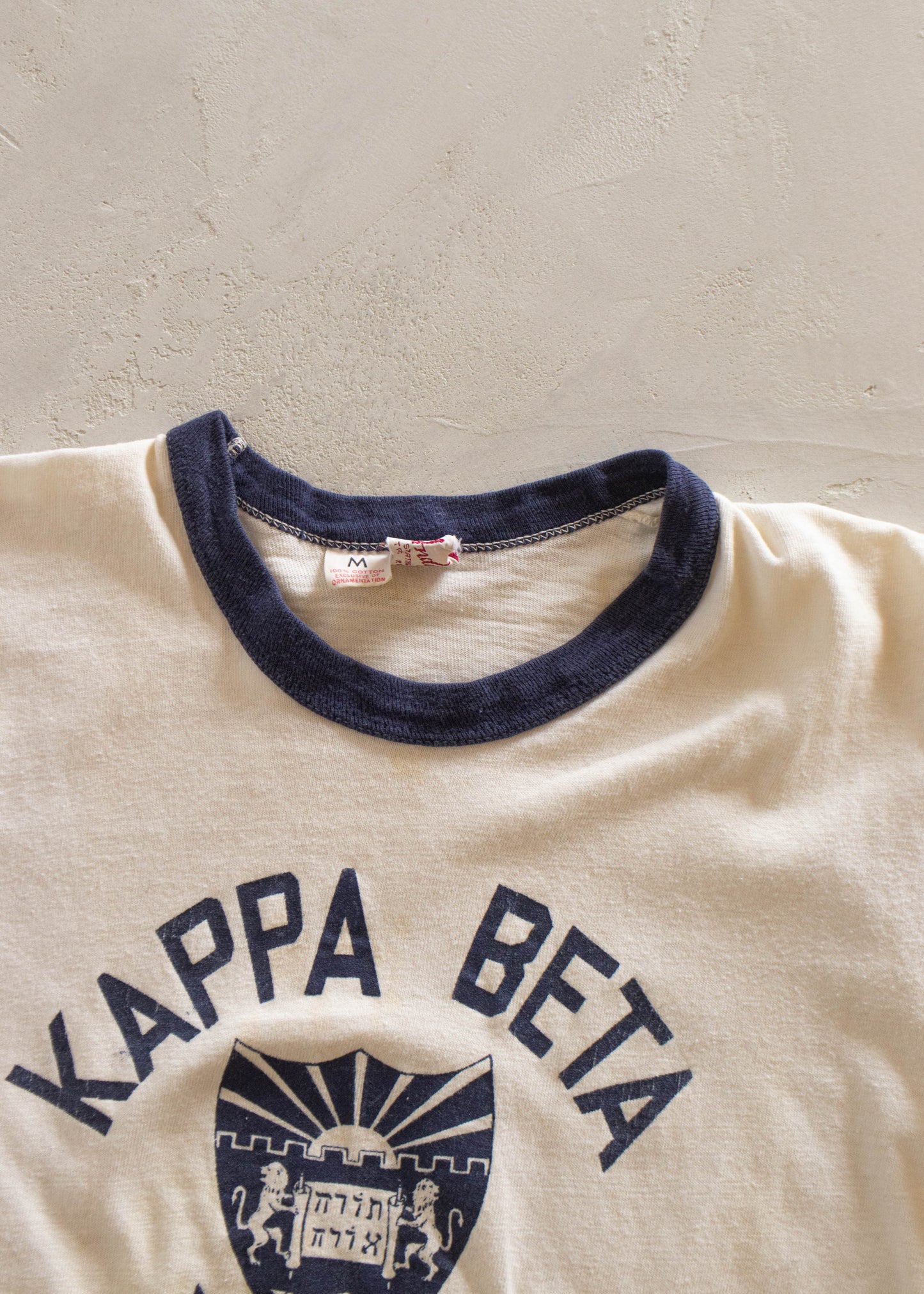 1970s Andy's Kappa Beta Souvenir T-Shirt Size XS/S