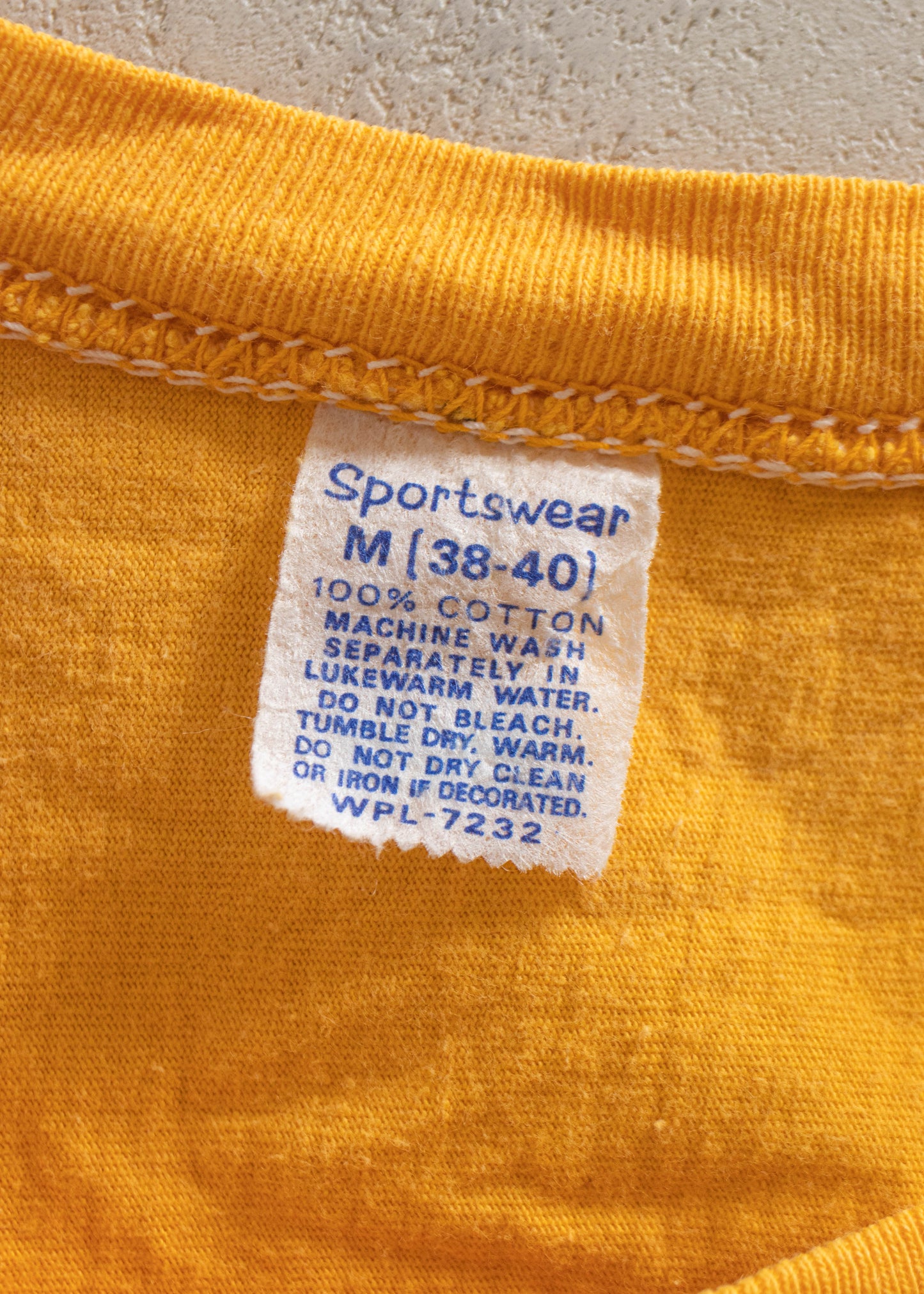 1980s Sportswear Trojan Swimming Sport T-Shirt Size S/M