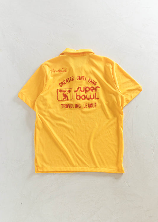 1970s Hilton Bowling Polo Shirt Size L/XL