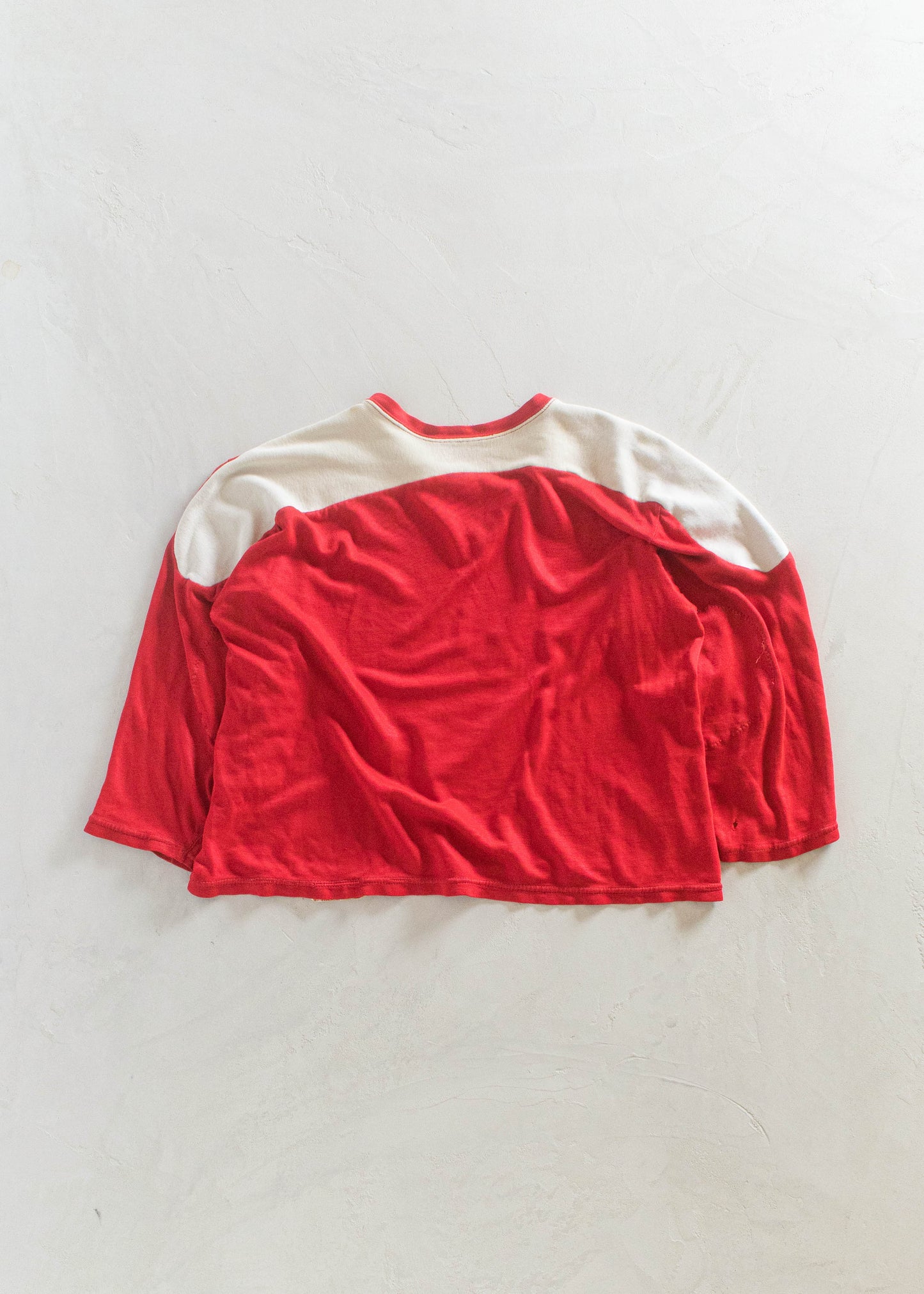 1980s Unique Athletic Supplies Long Sleeve Sport Jersey Size M/L