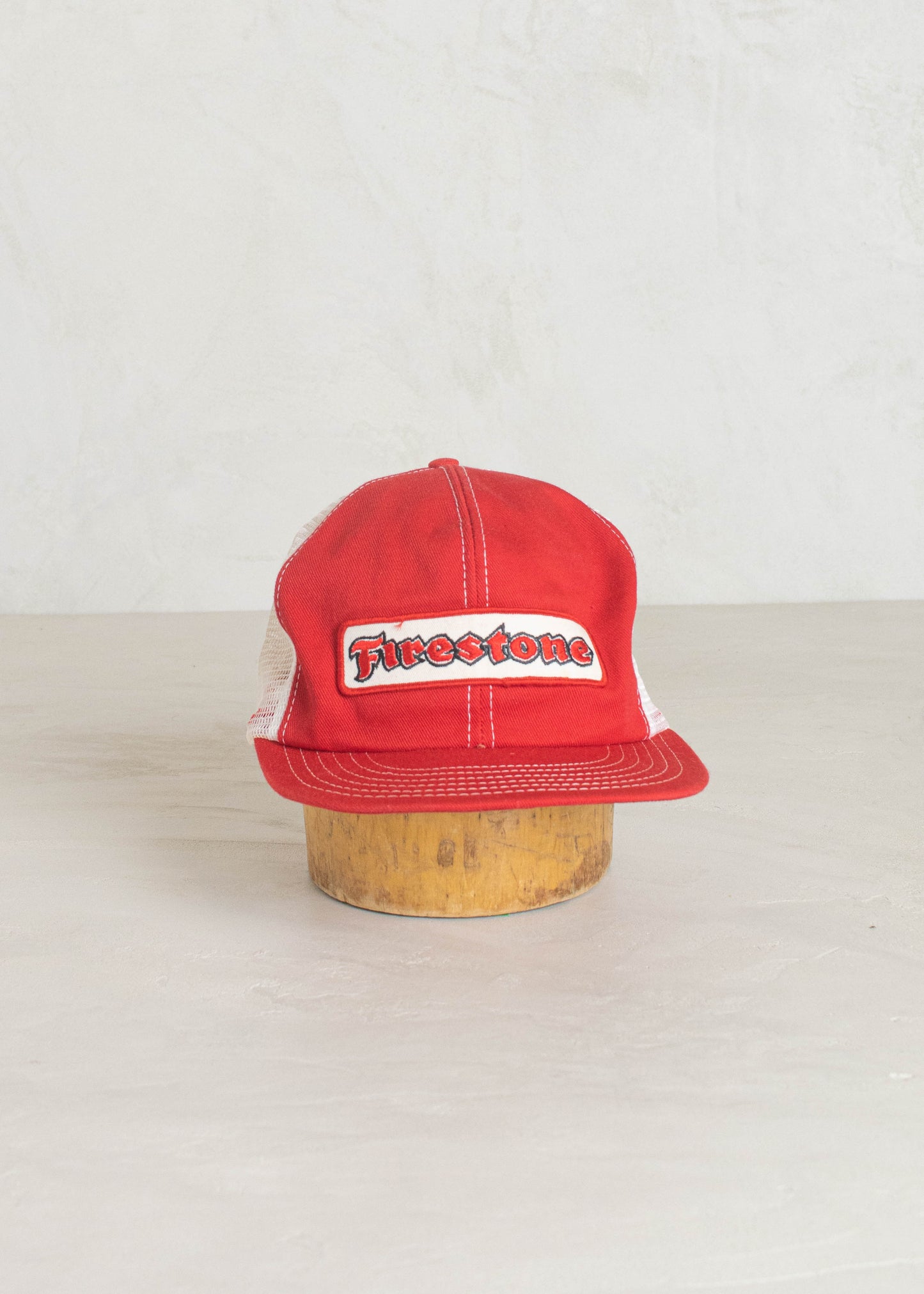 1980s Victory Cap Firestone Trucker Hat
