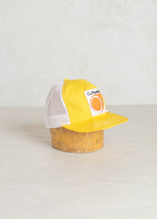 1980s Promo-Wear OJ Pipelines Trucker Hat