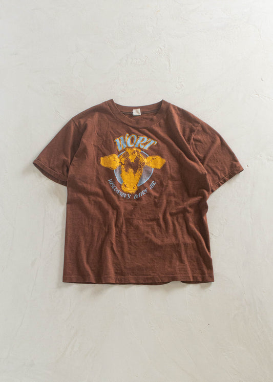 1980s Wisconsin's Dairy Air Souvenir T-Shirt Size S/M