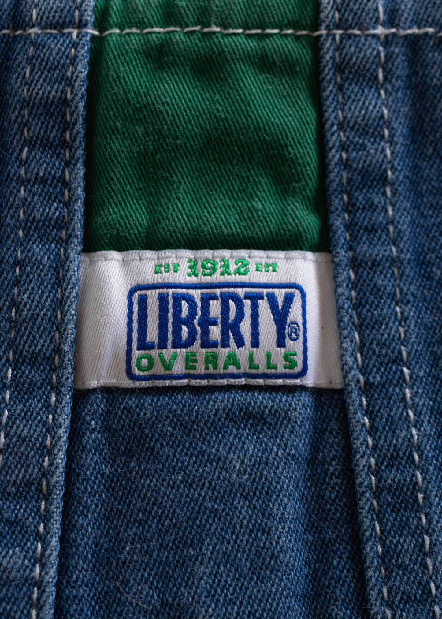 1980s Liberty Denim Overalls Size 2XS/XS
