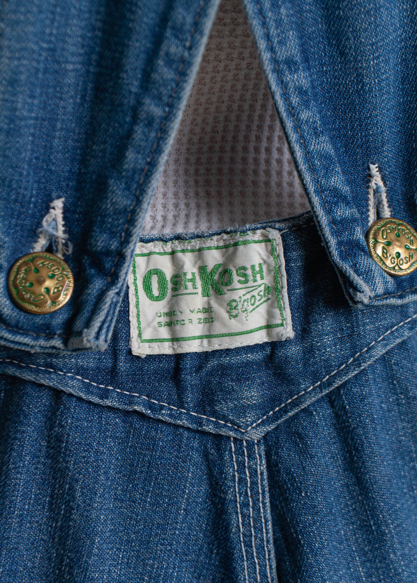 1940s Union Made OshKosh Low Back Overalls Size XS/S