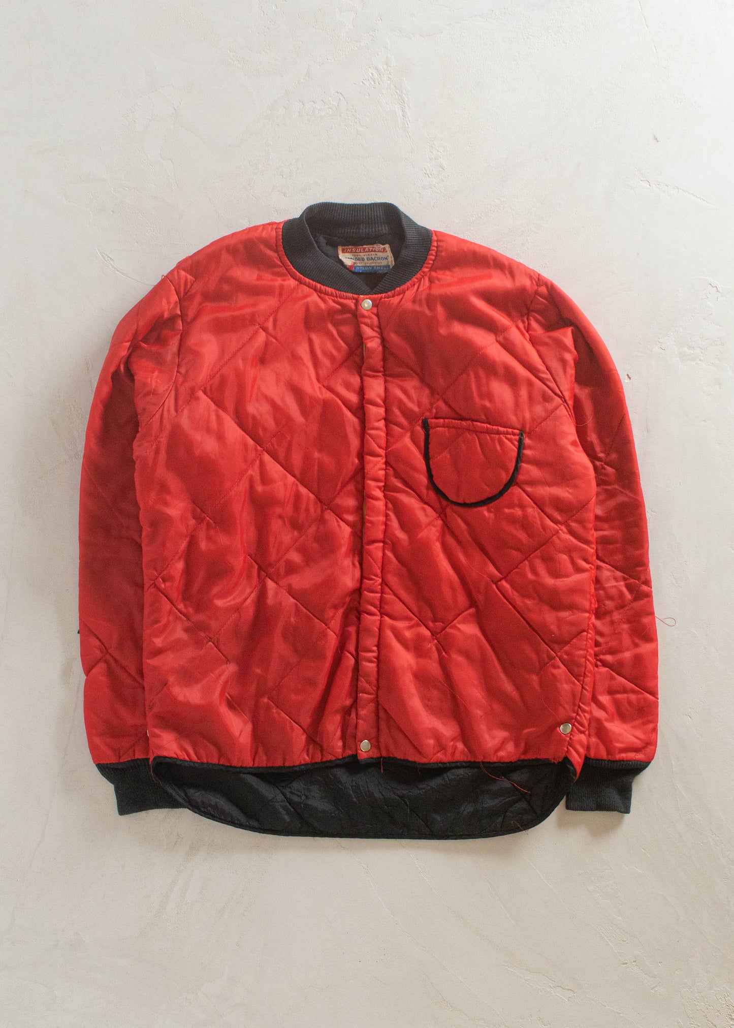 1980s Quilted Liner Jacket Size S/M