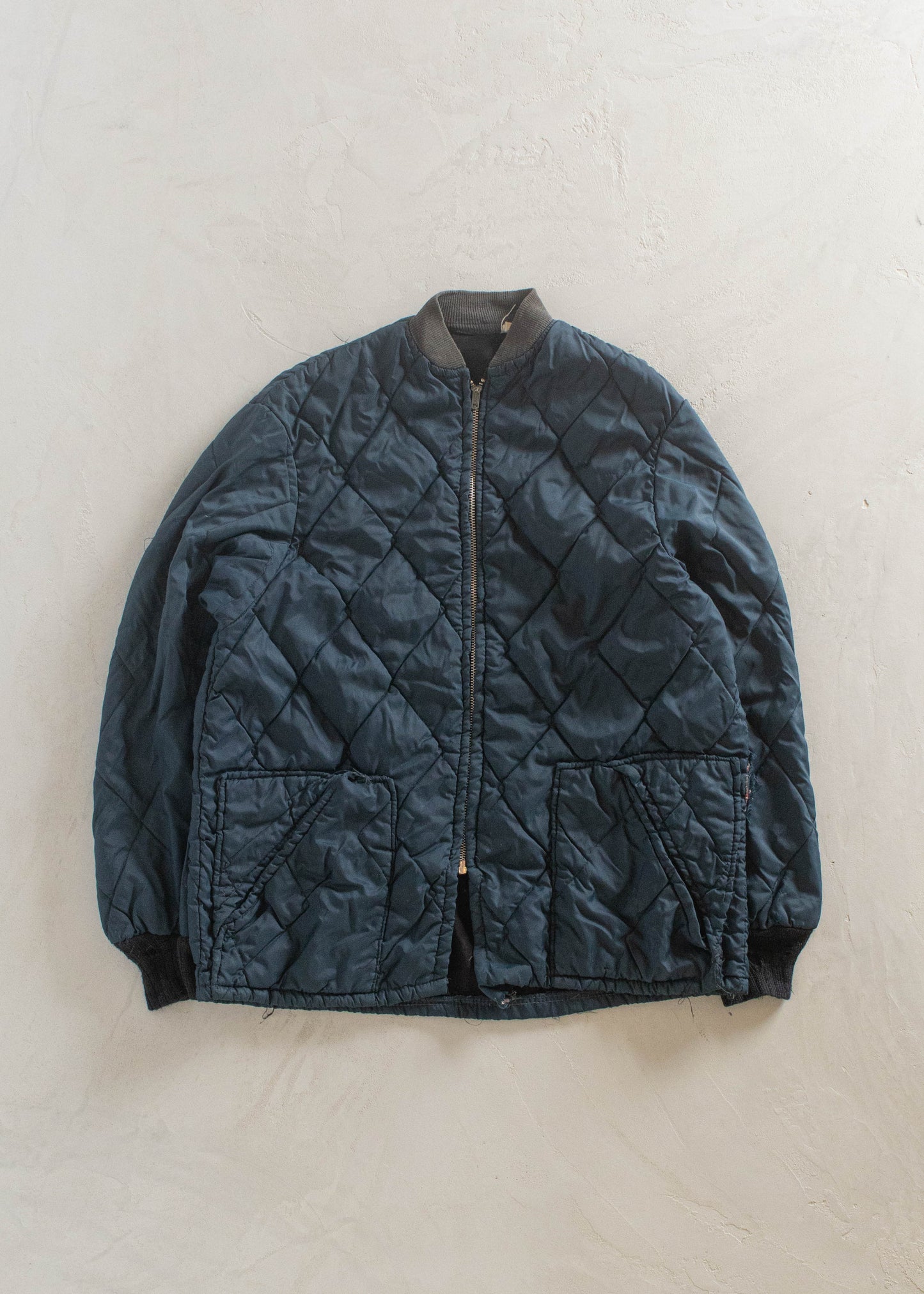 1980s Quilted Liner Jacket Size XS/S