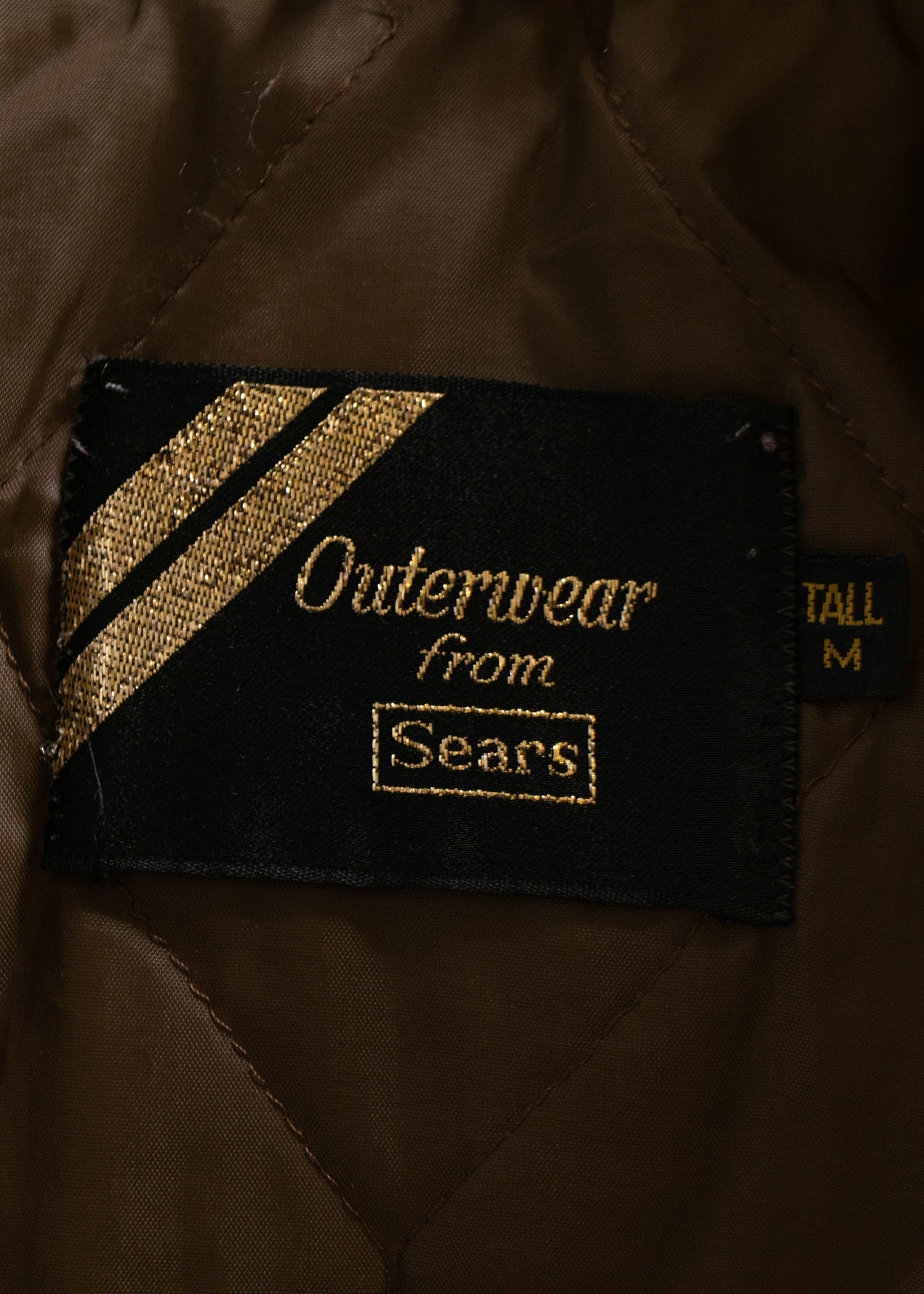 1980s Sears Puffer Jacket Size S/M