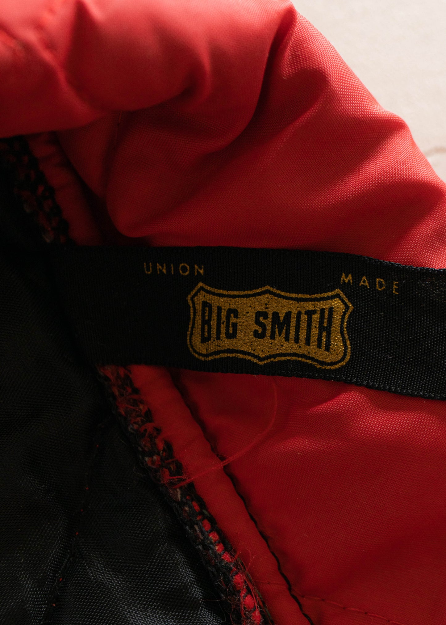 1980s Big Smith Quilted Liner Jacket Size 2XS/XS