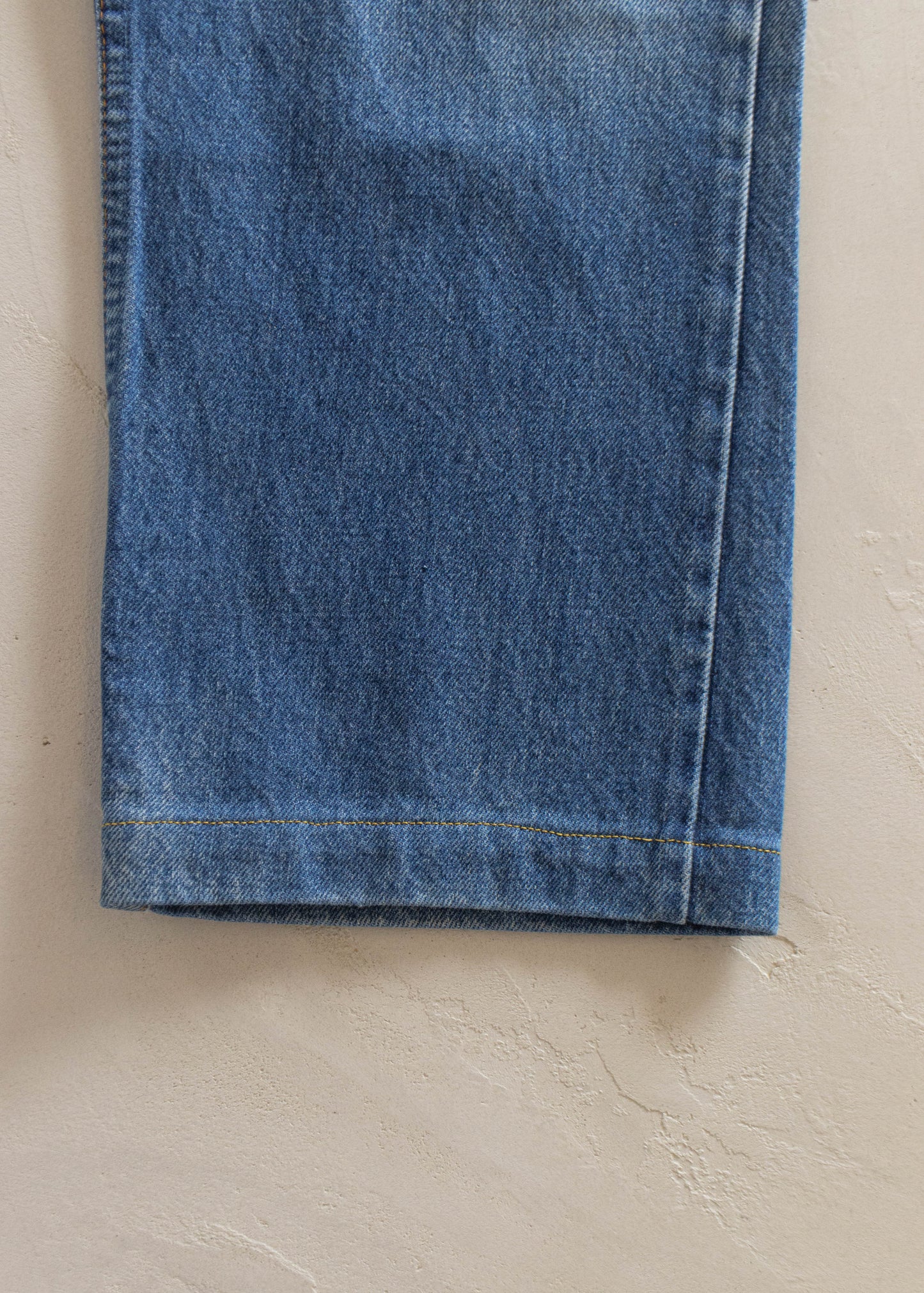 1980s Levi's 619 Orange Tab Midwash Jeans Size Women's 31 Men's 33