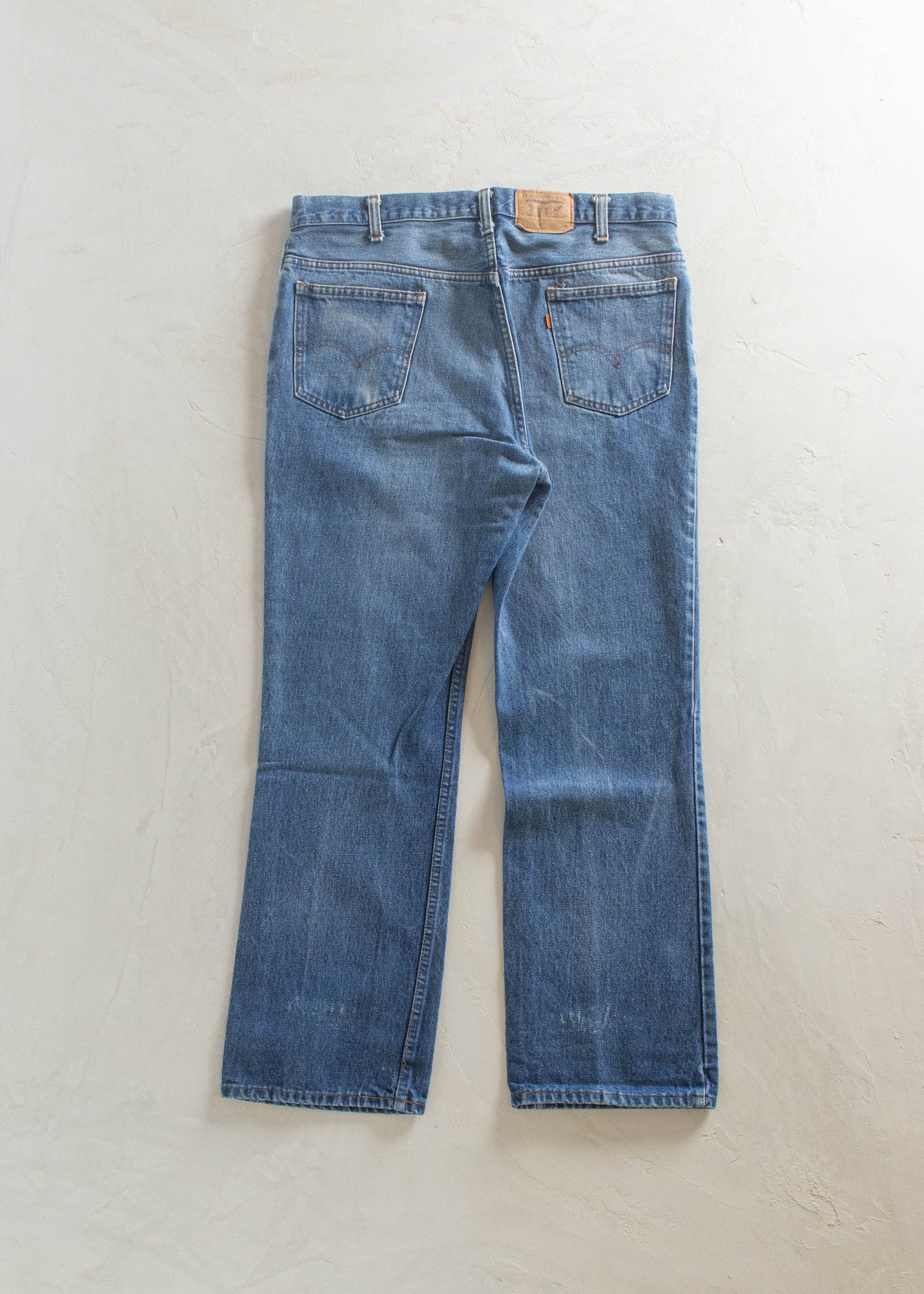 1980s Levi's Orange Tab Midwash Jeans Size Women's 32 Men's 34