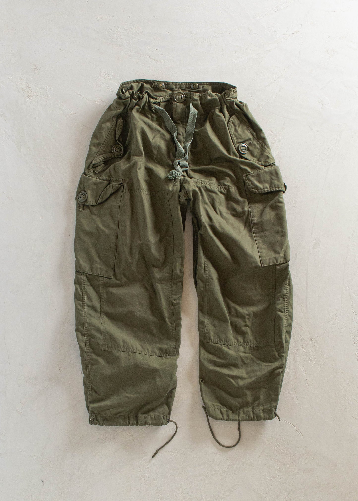 1970s Military Wind Cargo Pants Size S/M