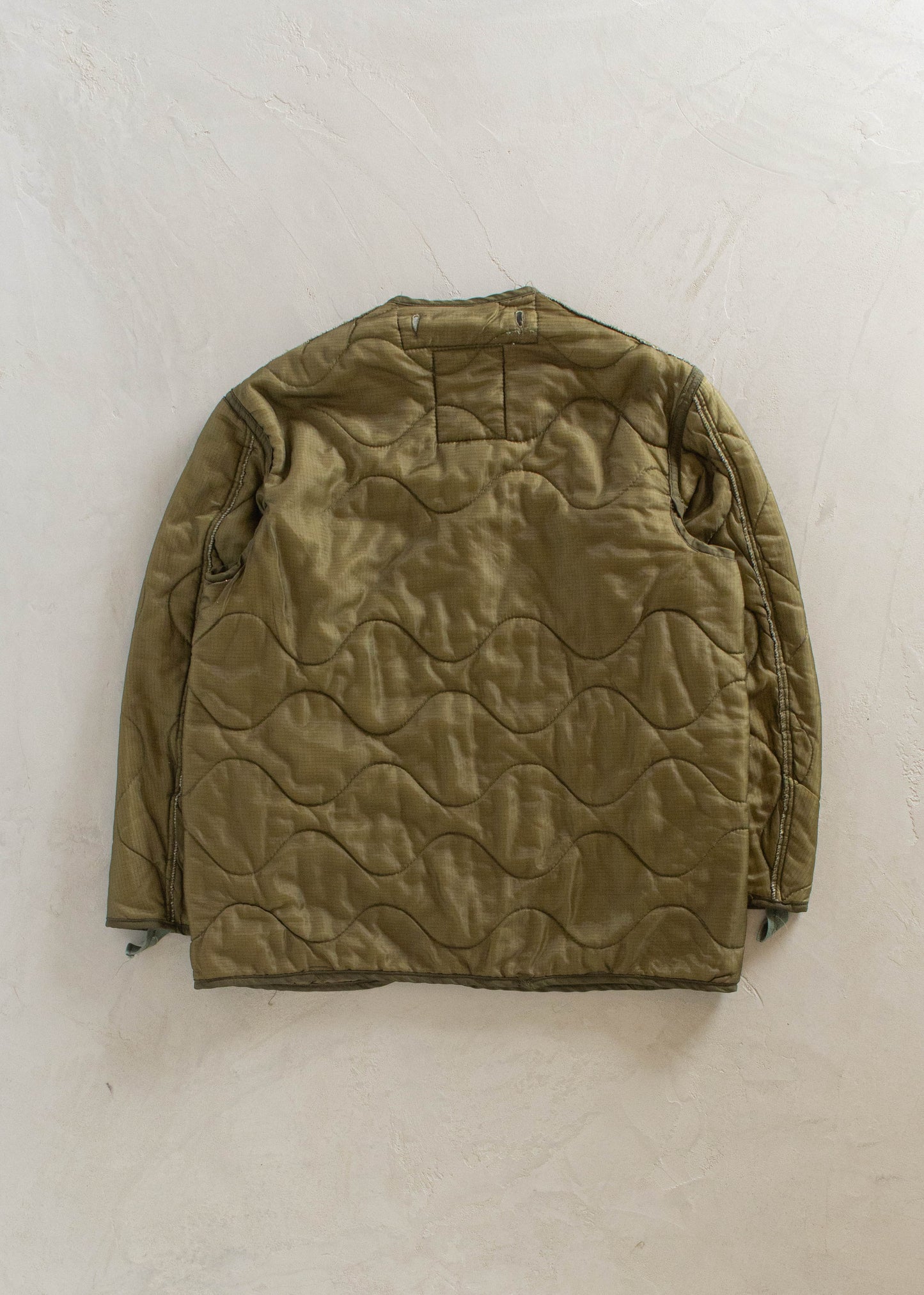 1980s Military M-65 Quilted Liner Jacket Size S/M