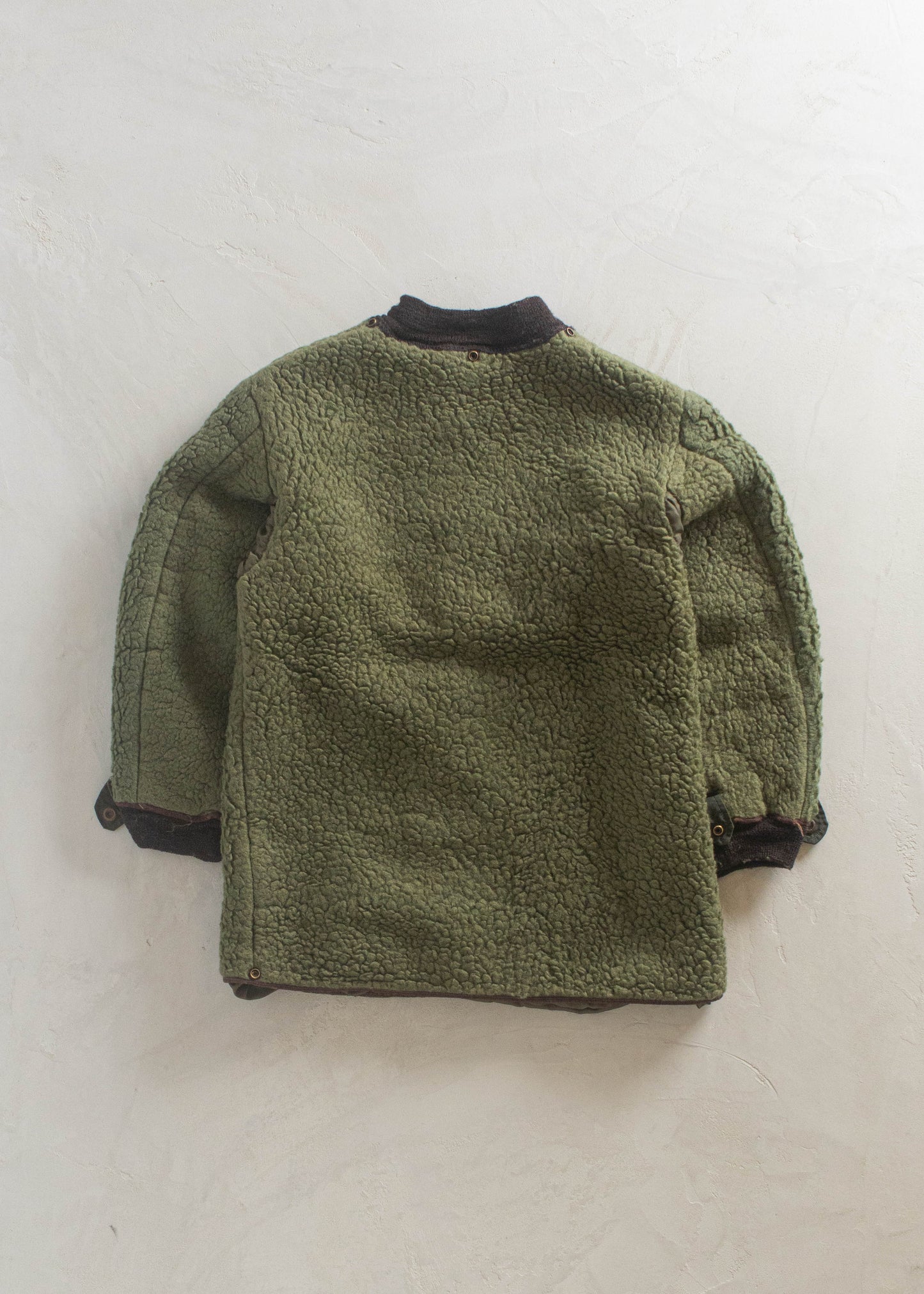 1980s Military Teddy Liner Jacket Size XS/S